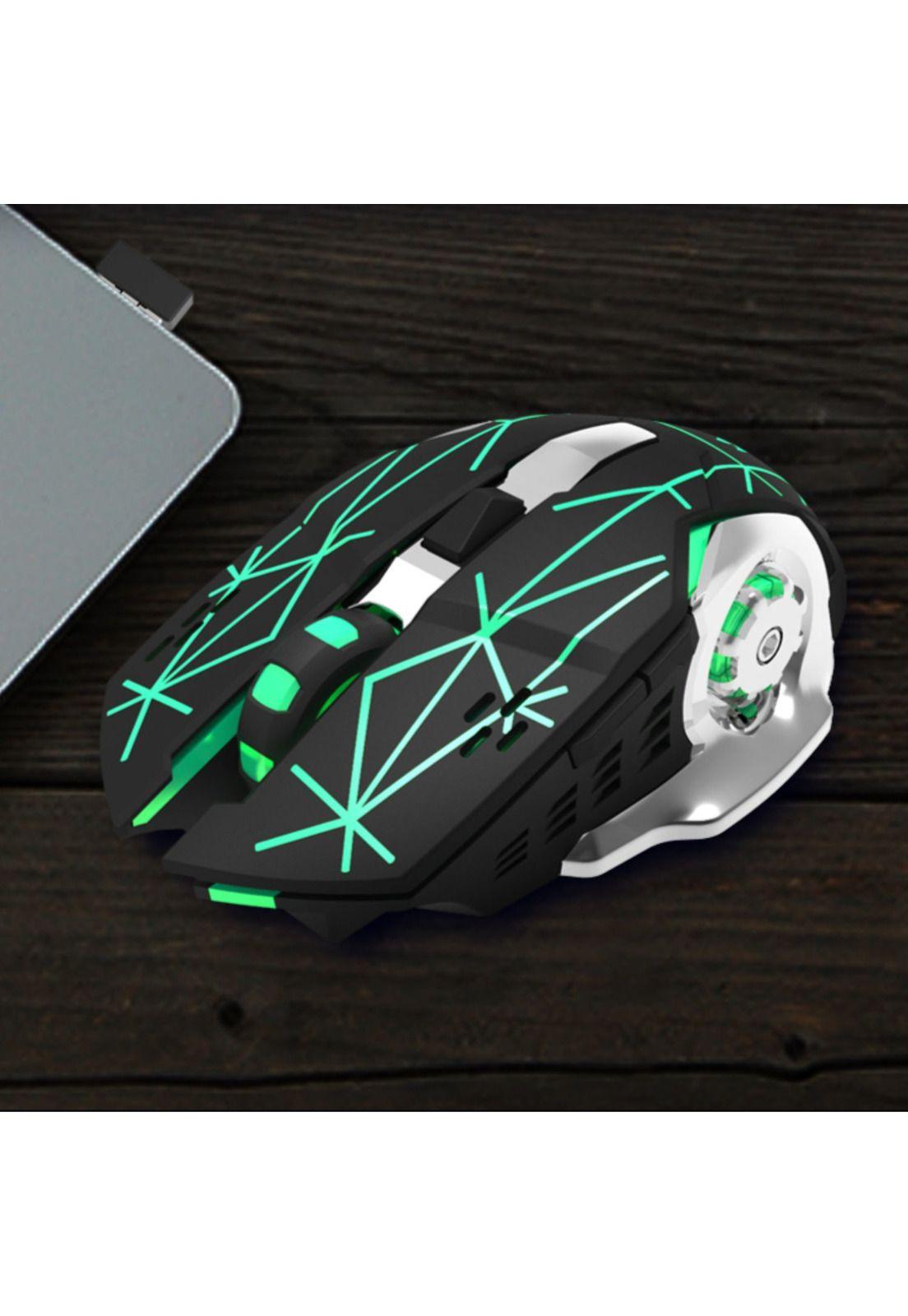 Mouse Gamer Profesional Inalámbrico Iluminación-4