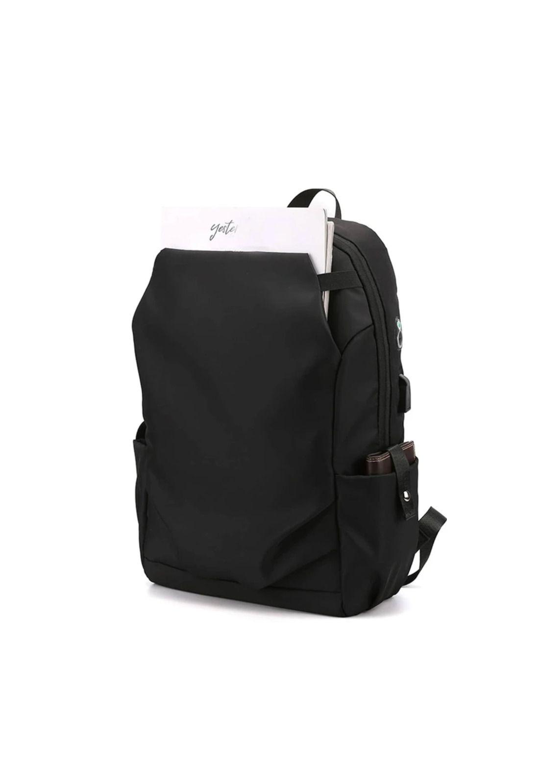 Mochila Deporte Escolar Urbana Antirrobo 45 LT Negro-3