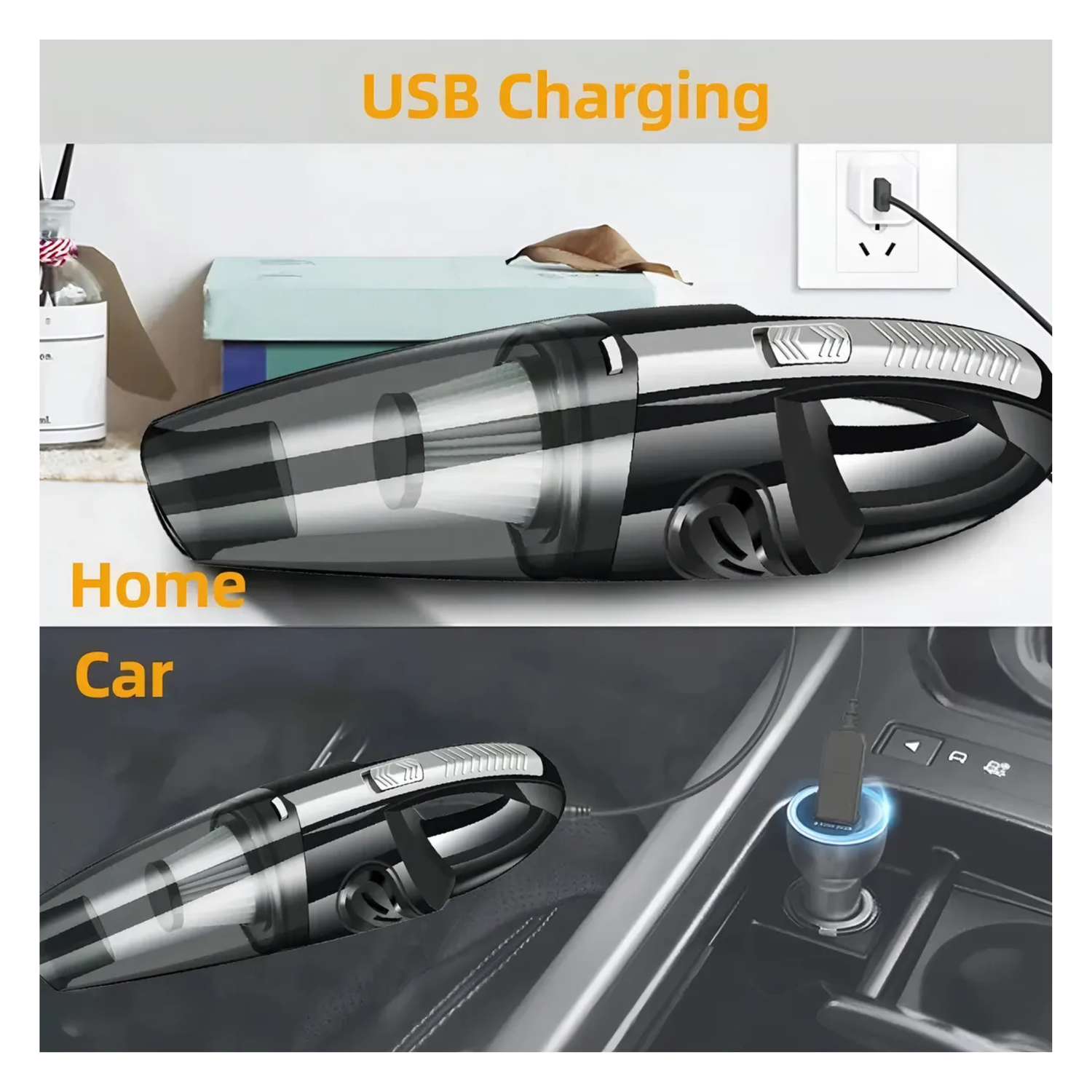 Aspiradora Mano Portatil Electrica Manual 120 Watt-5