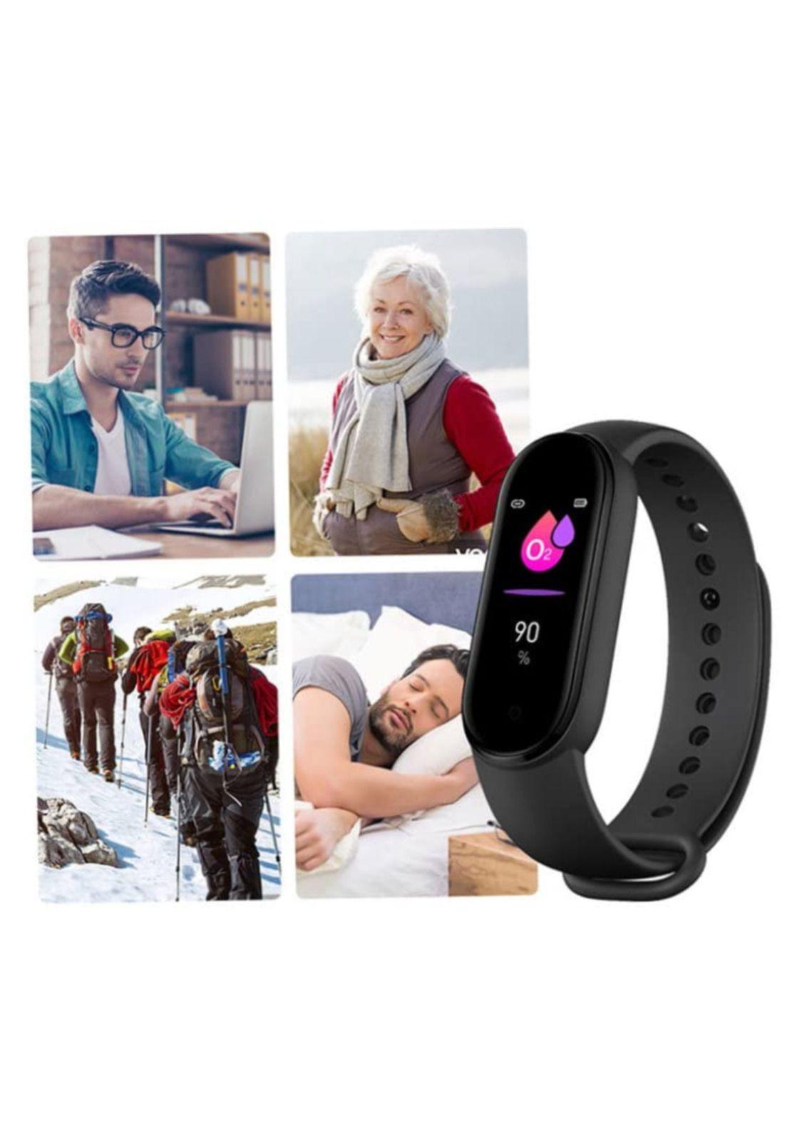 Reloj Inteligente Smart Band Bluetooth Negro-5