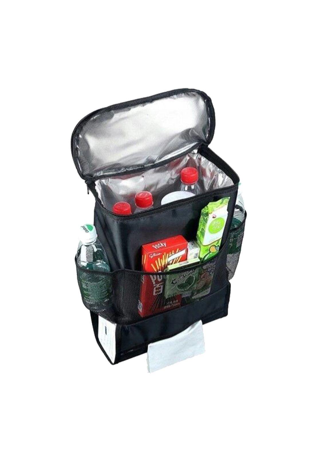 Bolso Organizador Térmico Cooler Automóvil Negro-3
