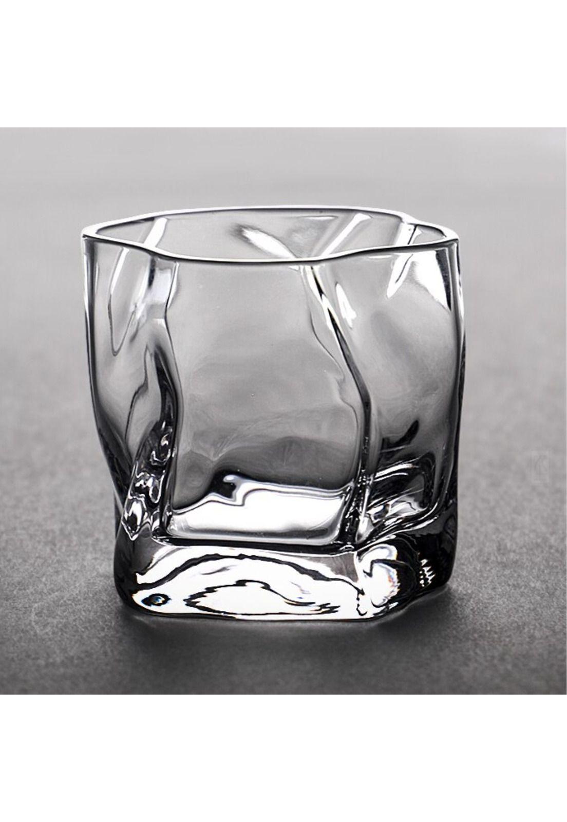 Set 6 Vasos Whisky Dundee Vidrio Irregular 250 ML-3