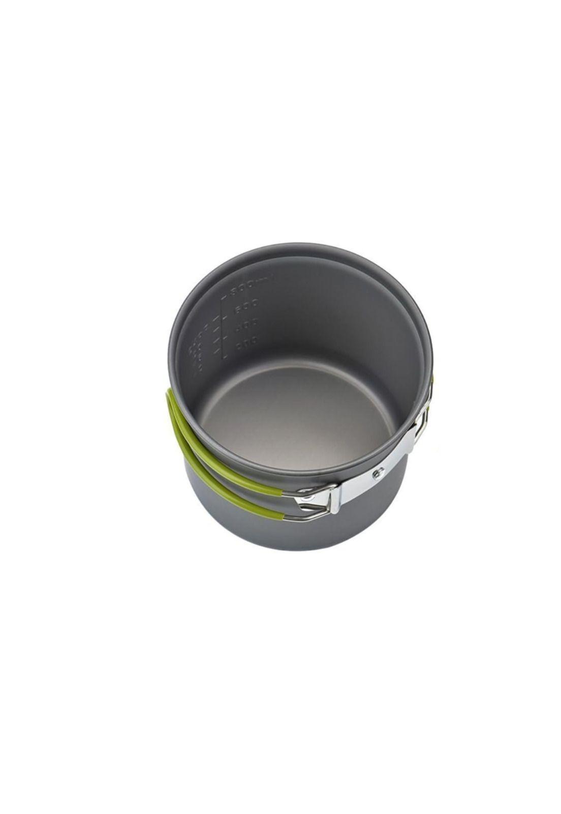 Set 5 Piezas Ollas Cubierto Pegables Ultraligero Camping-5