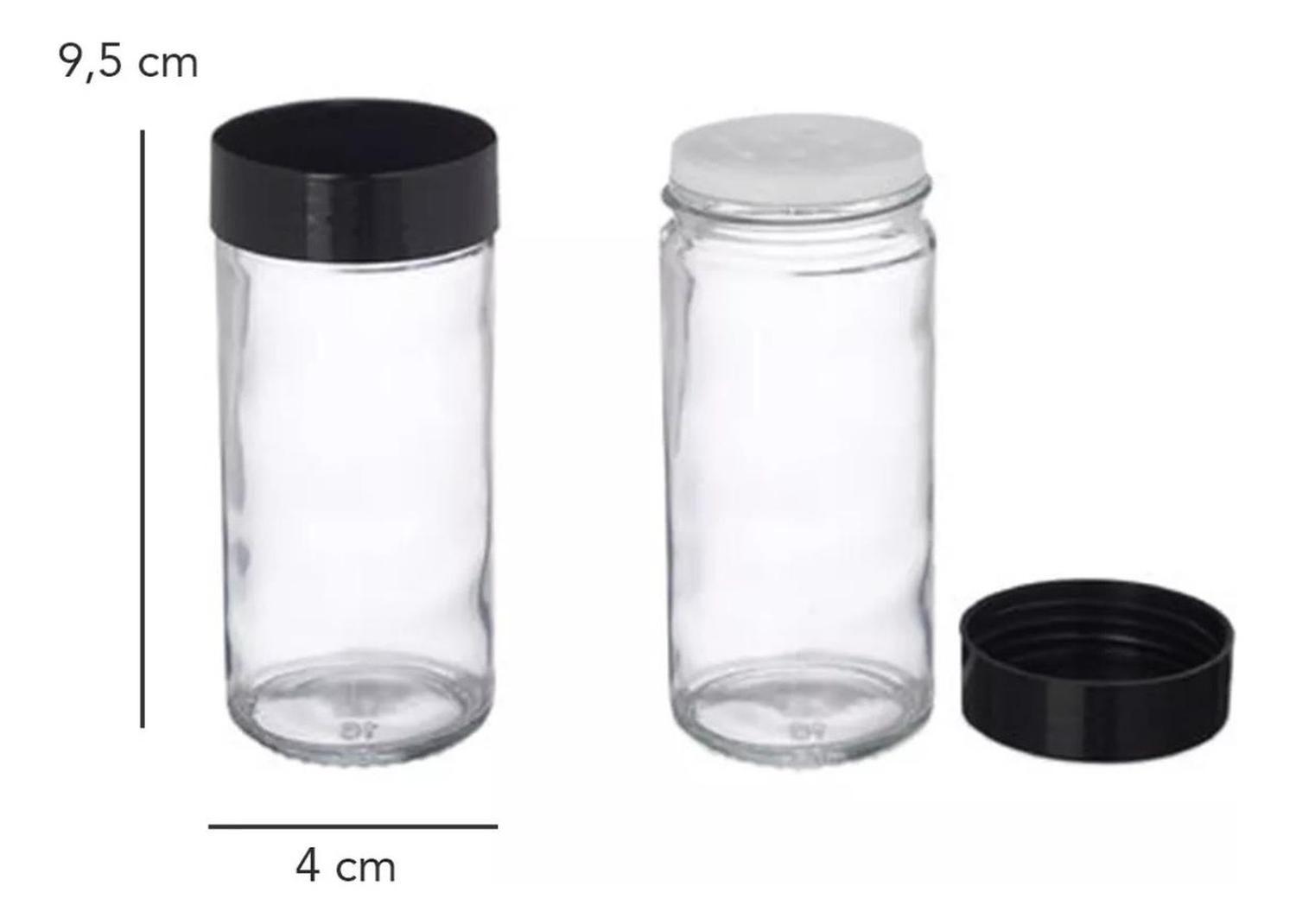 Especiero Condimentero Madera Cocina 8 Frascos Premium-1
