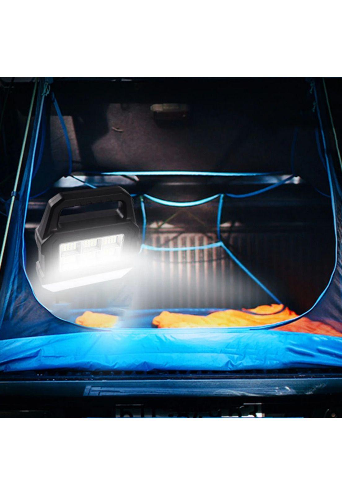 Linterna Luz Solar LED Exteriores Camping Impermeable-3