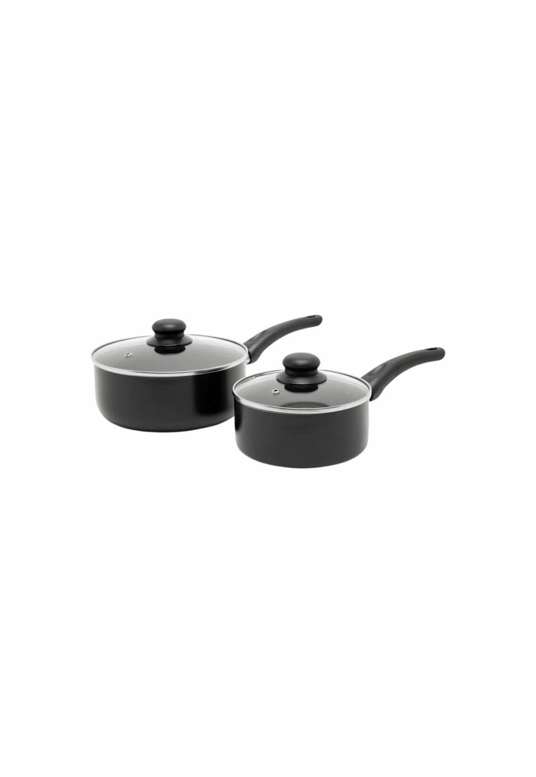 Juego Batería Cocina 13 Piezas Recubrimiento Antiadherente Negro-3