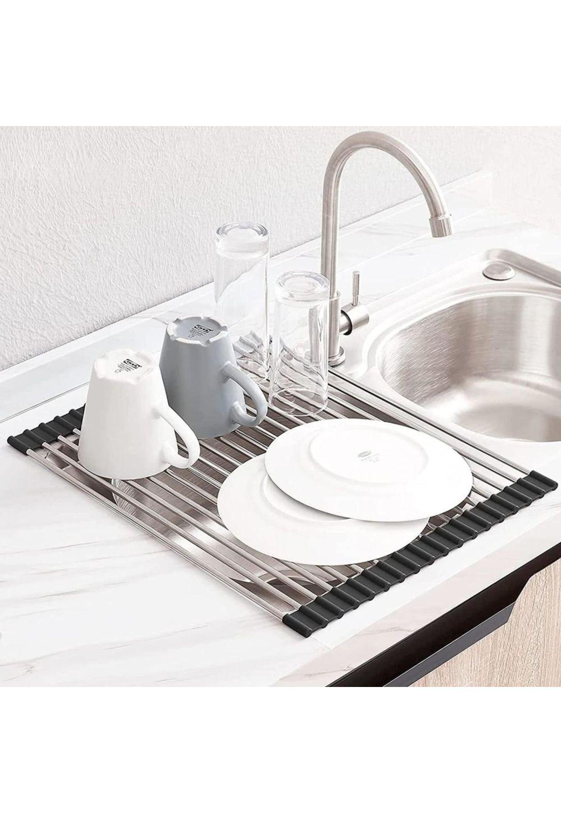 Escurridor Metálico Agua Verduras Multiuso Cocina-2