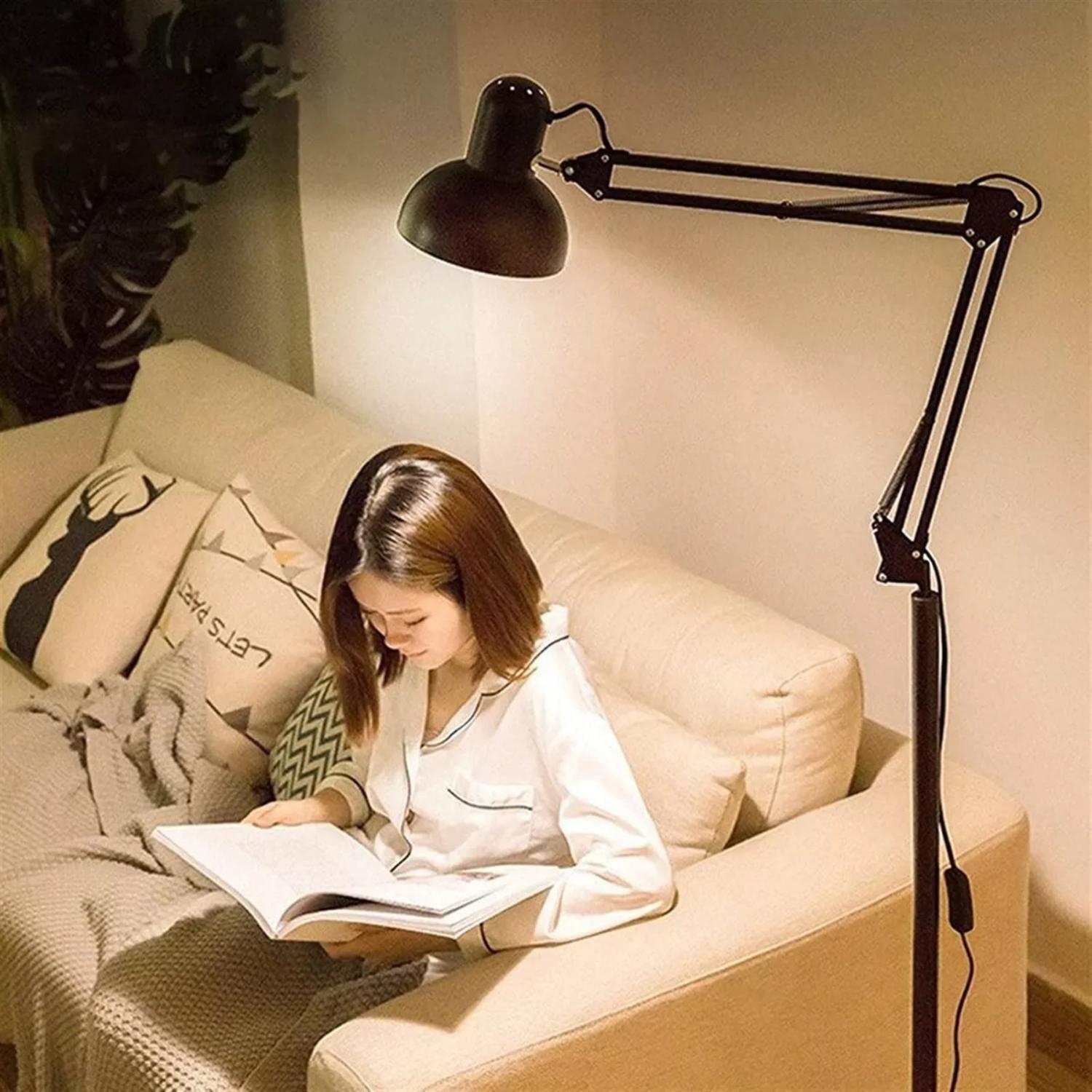 Lámpara Pie Moderna Plegable Hogar 138 CM 240V-4