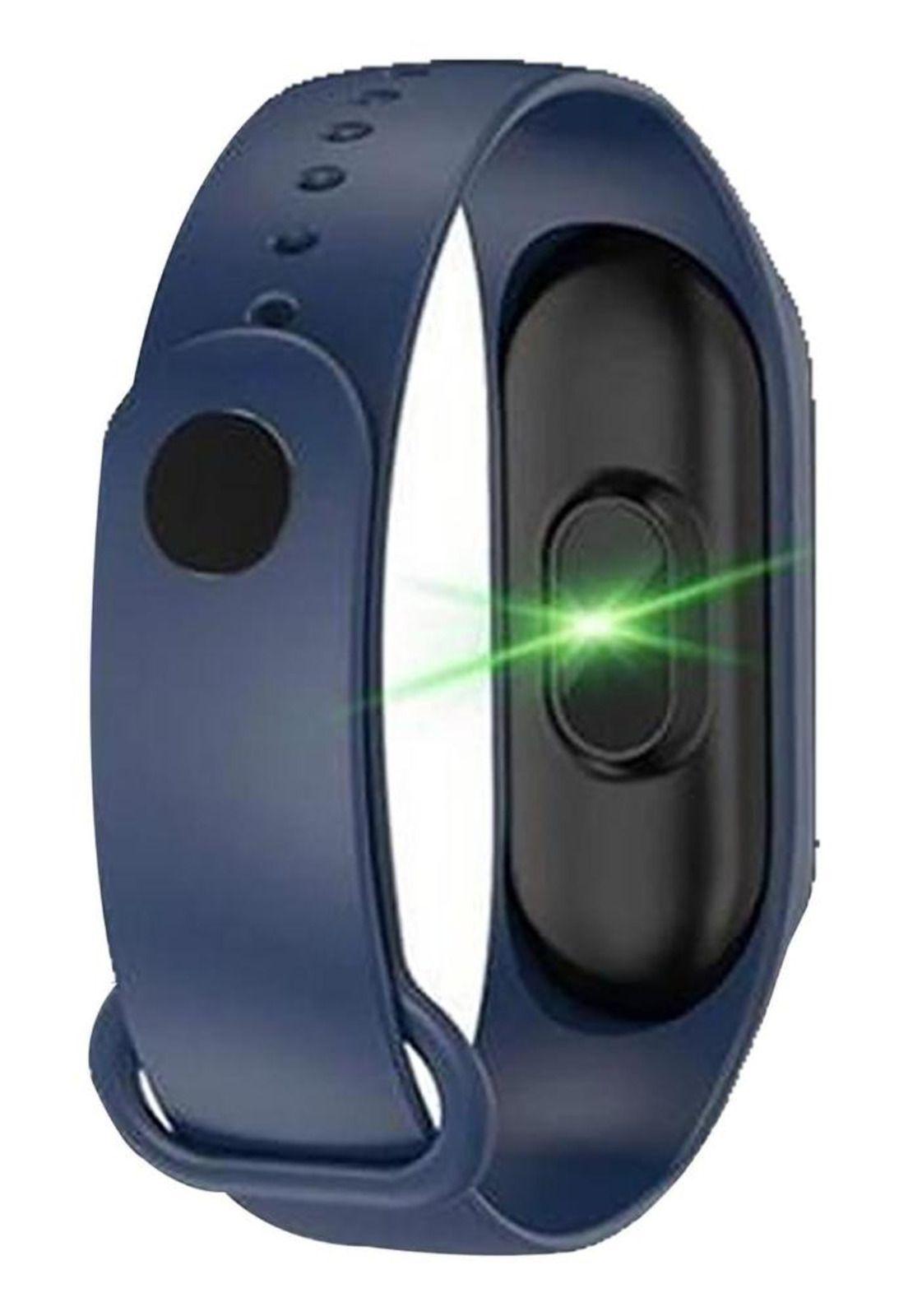 Reloj Inteligente Smart Band Bluetooth Azul-4