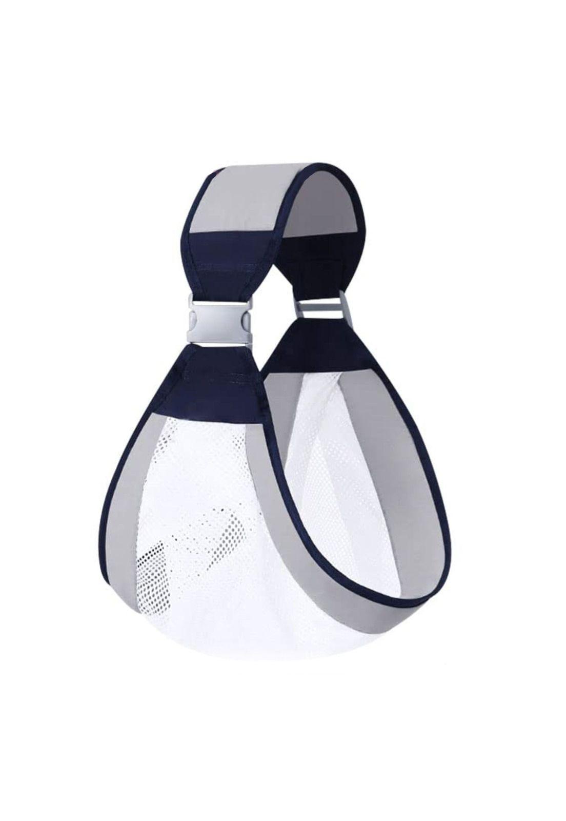 Porta Bebé Fular Canguro Ergonómico Gris-0