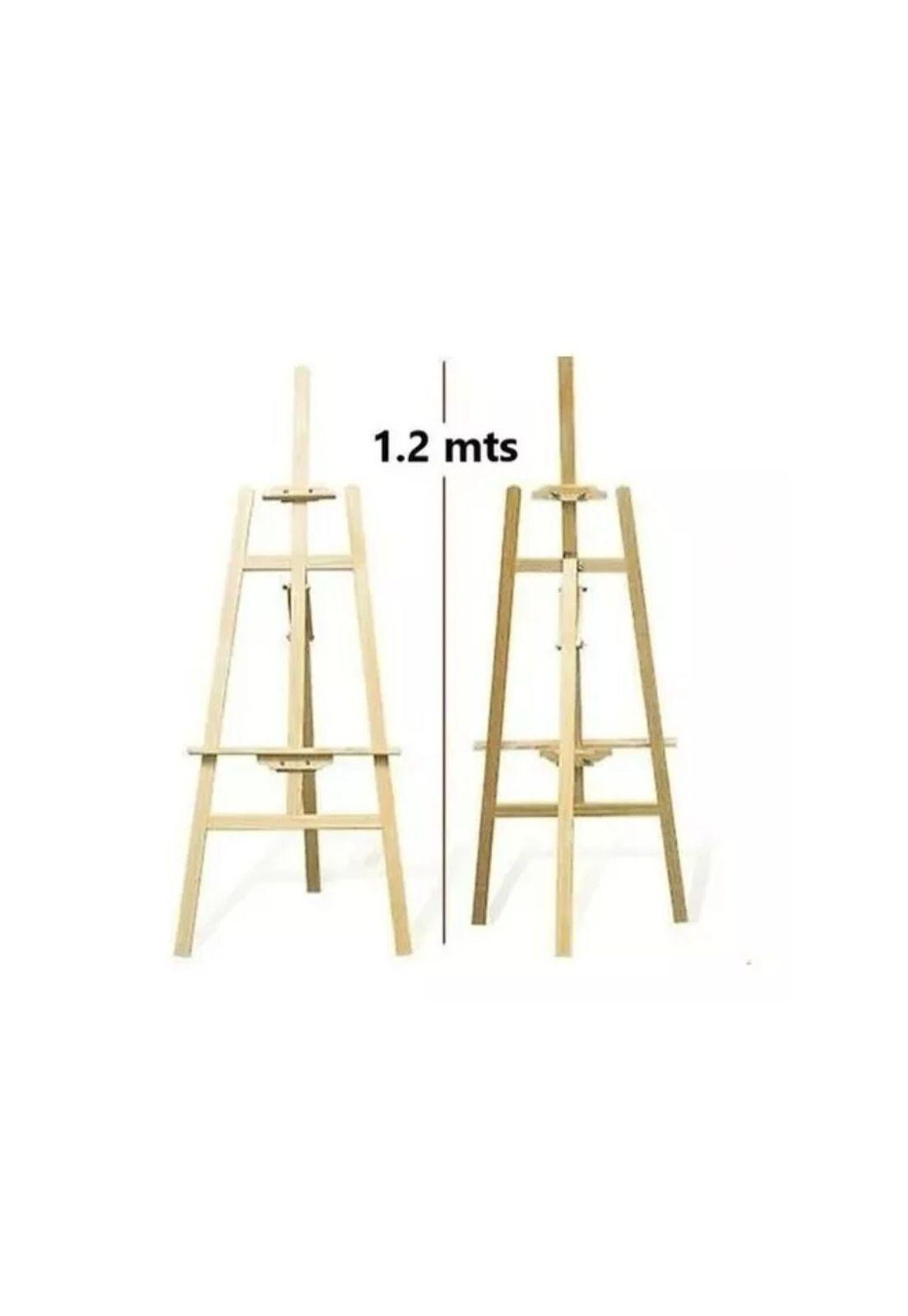 Set Arte Pintura Acrílico Atril 120 CM Madera-1
