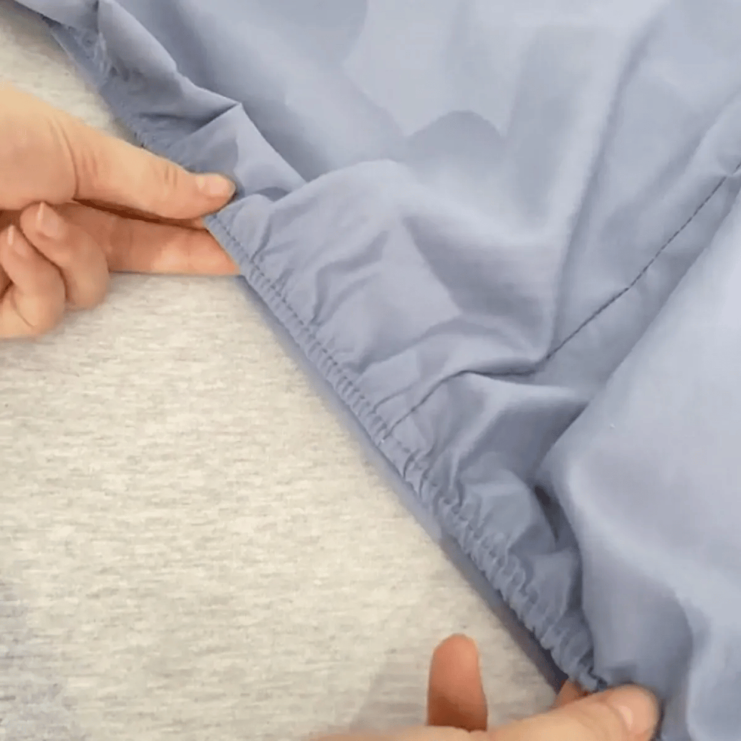 Juego Sábana King 200 Hilos Poli Algodón 4 Piezas Lila-3