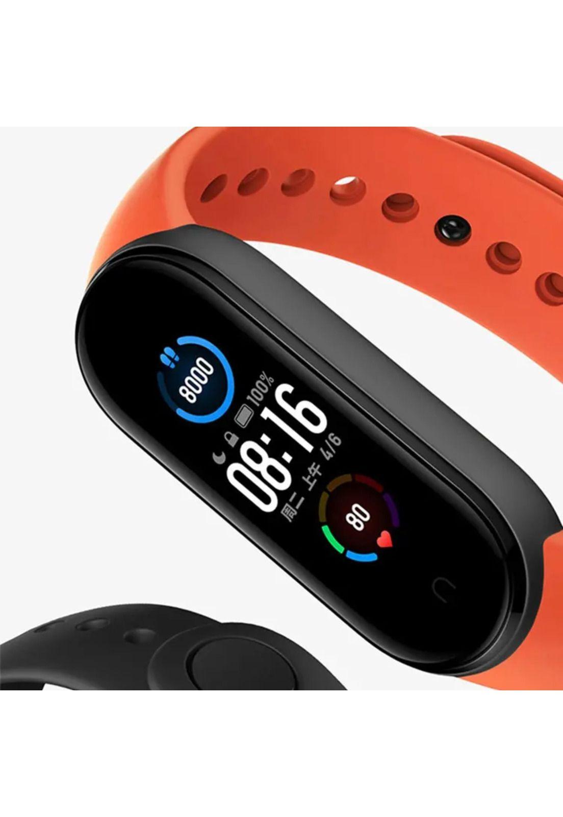Reloj Inteligente Smart Band Bluetooth Rojo-3