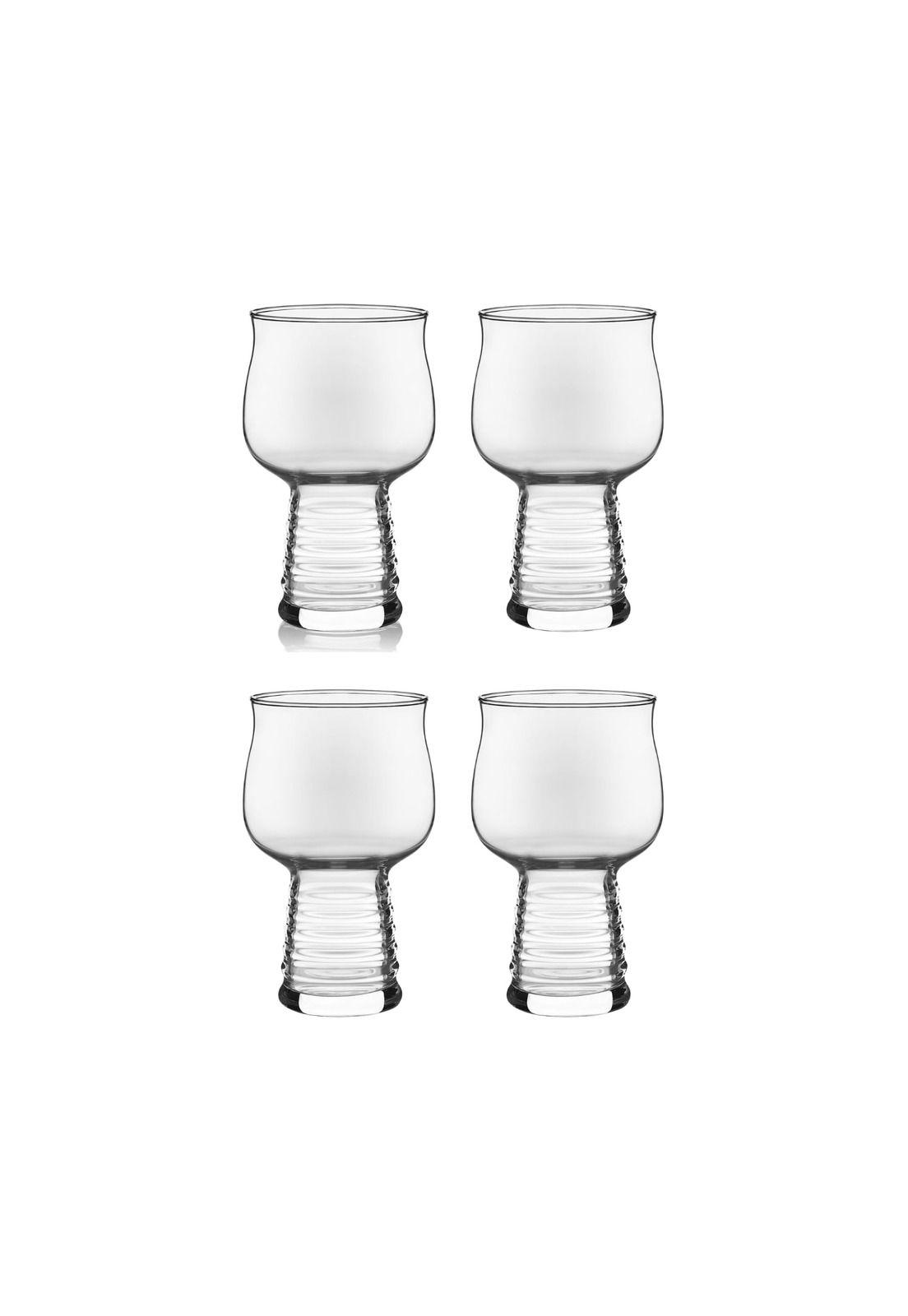 Set 4 Vasos Cerveceros Vidrio Berlín 470 ML-0