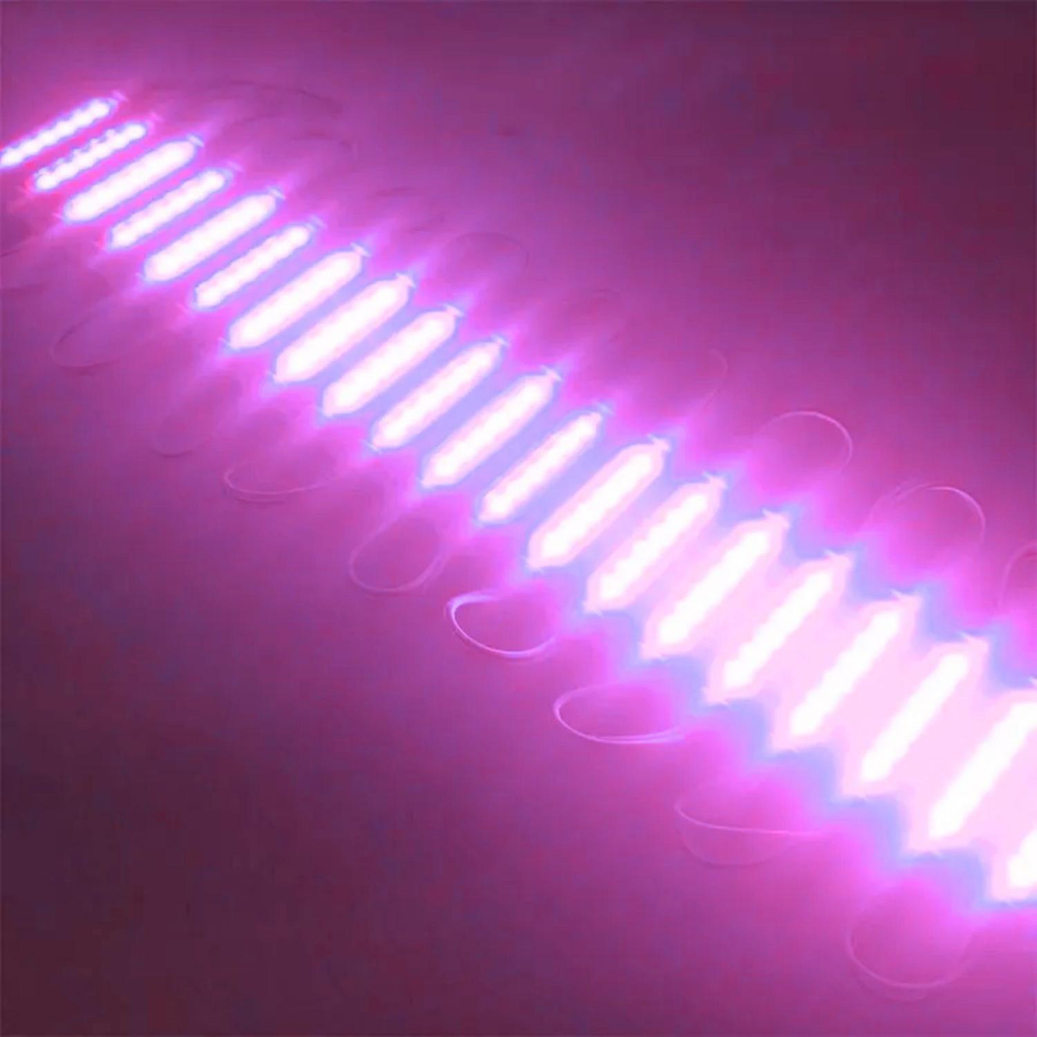 Tira Placa Luz Rosa LED Adhesiva 3 MTS 1,5 Watt-1