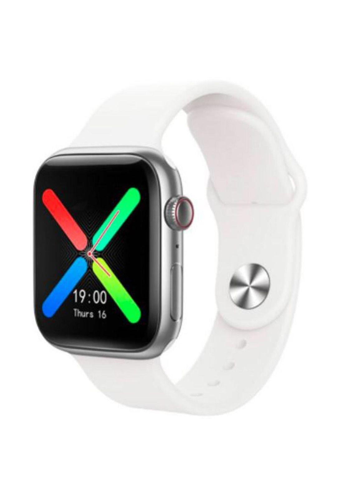 Reloj Inteligente W8 Smartwatch Bluetooth Blanco-0