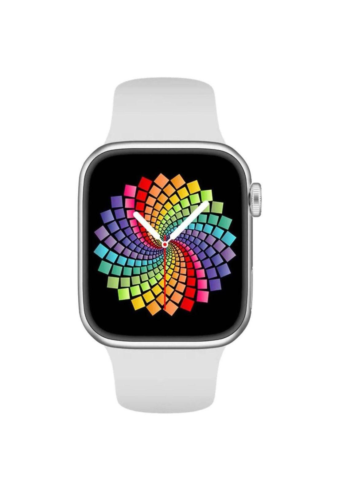 Reloj Inteligente W8 Smartwatch Bluetooth Blanco-1