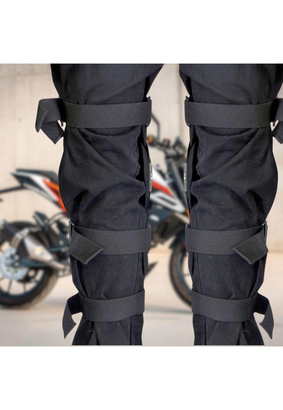 Rodilleras Articuladas Moto Bicicleta Deluxe-4