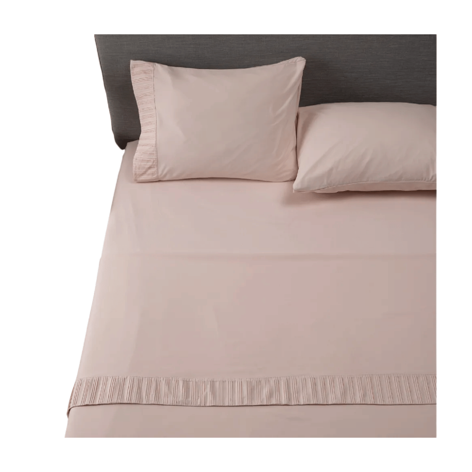 Sabanas 2 Plazas Microfibra 300 Hilos Azul Rosado-0