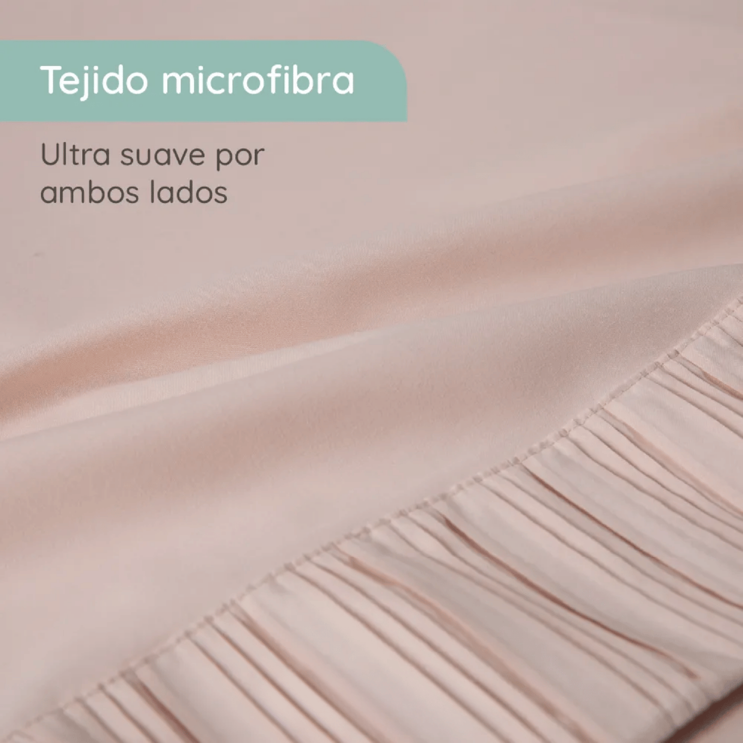 Sabanas 2 Plazas Microfibra 300 Hilos Azul Rosado-2