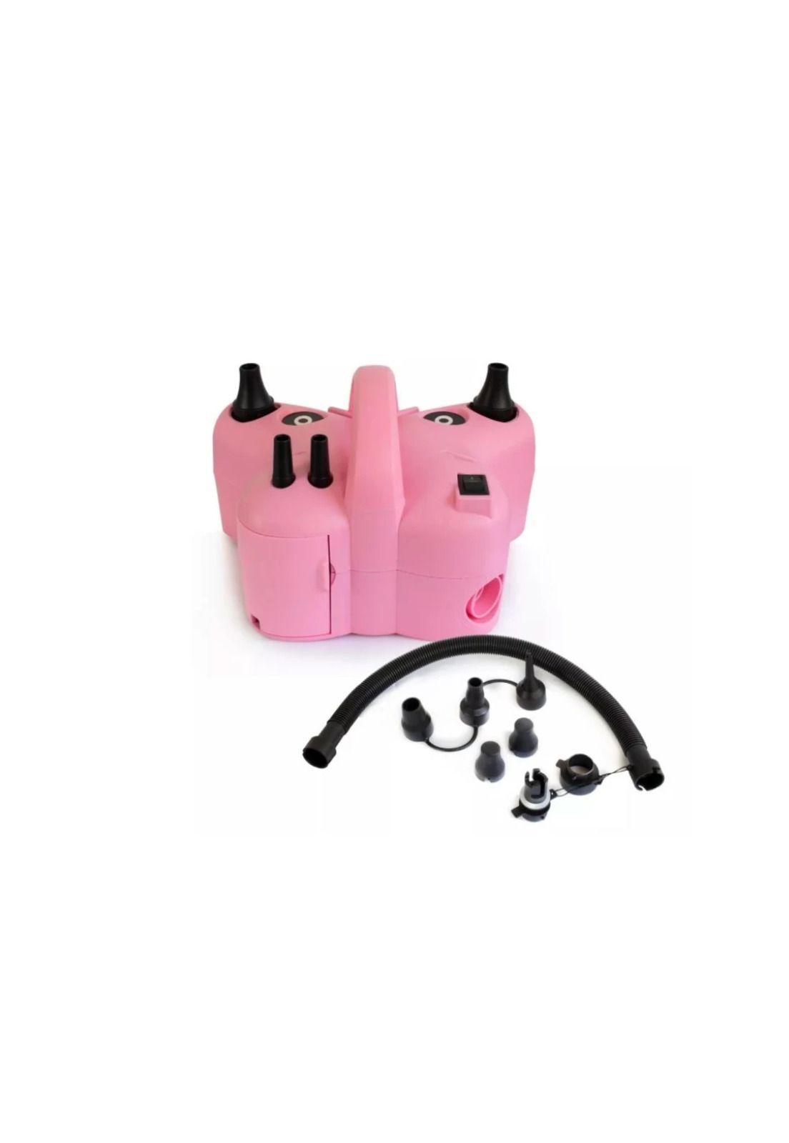 Inflador Compresor Globos 4 Puertos Inflables Eléctrico-0