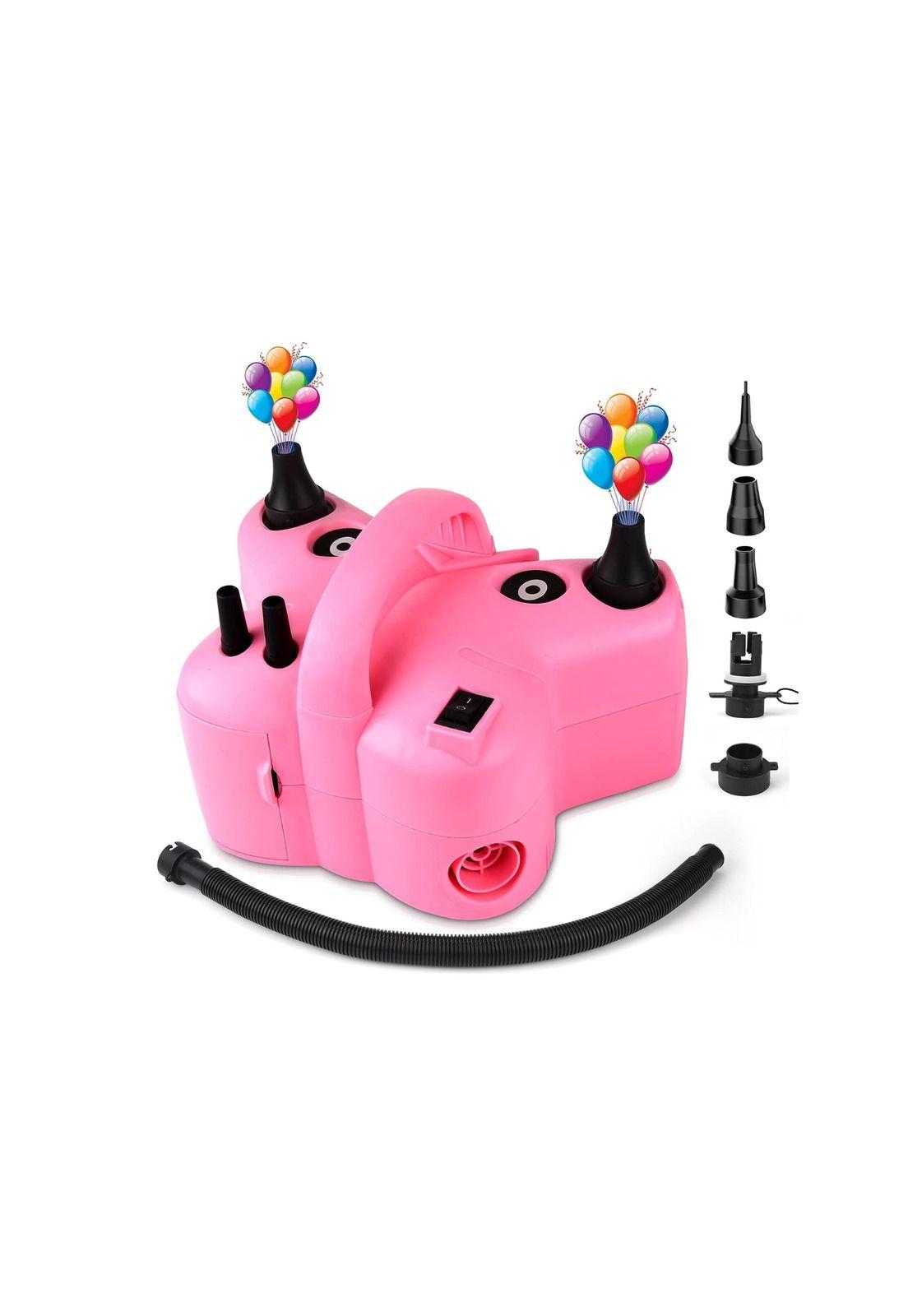 Inflador Compresor Globos 4 Puertos Inflables Eléctrico-1