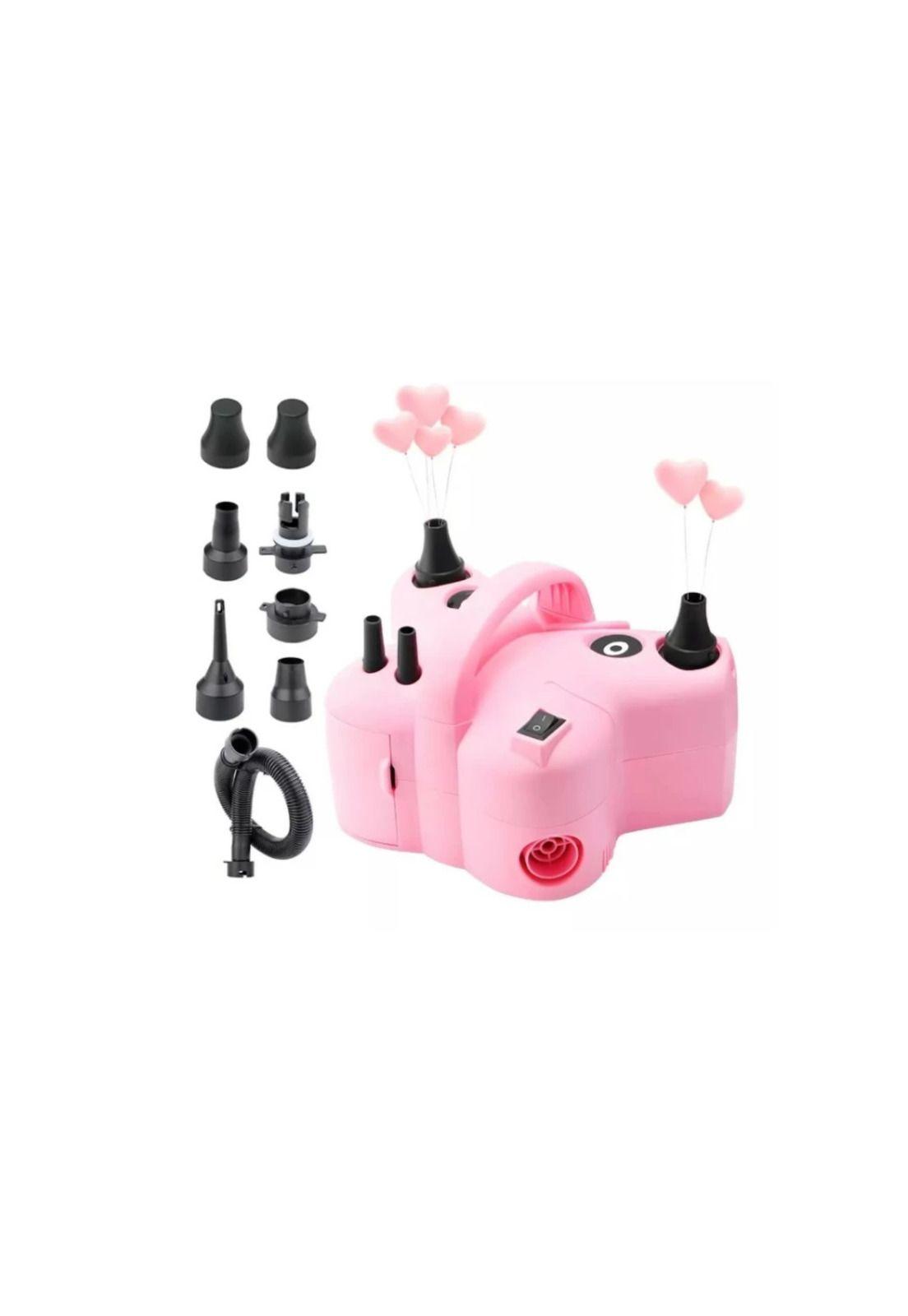 Inflador Compresor Globos 4 Puertos Inflables Eléctrico-2