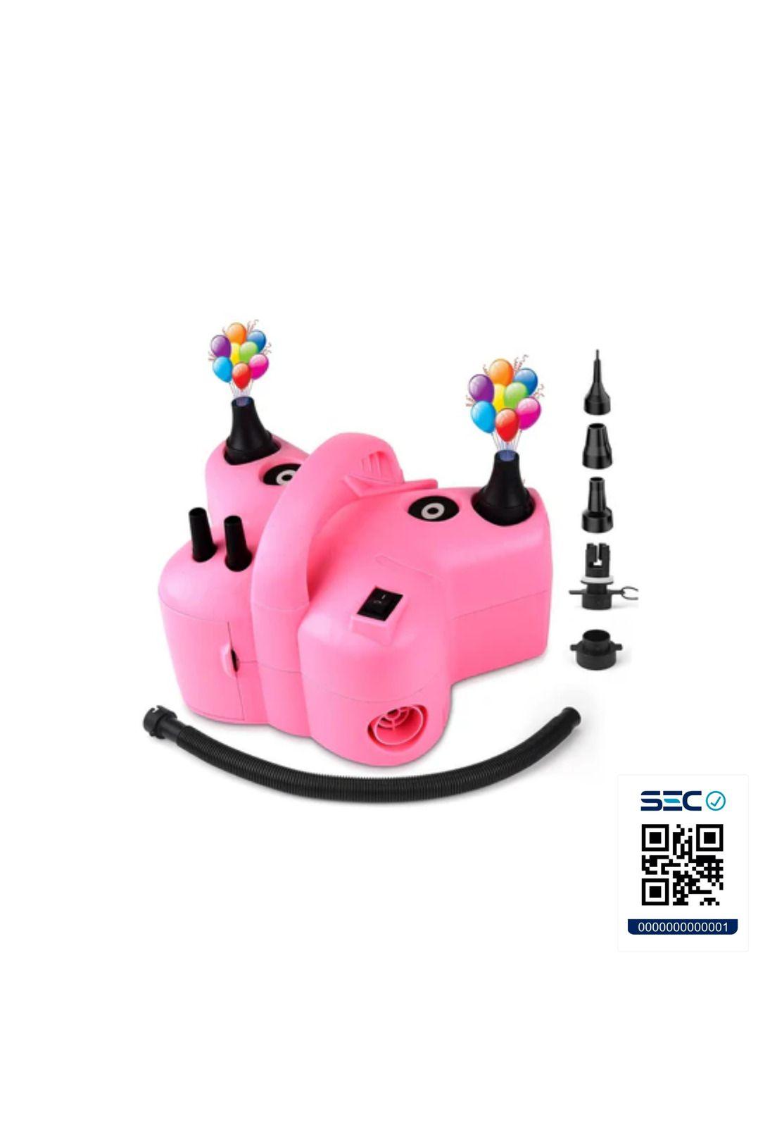 Inflador Compresor Globos 4 Puertos Inflables Eléctrico-3