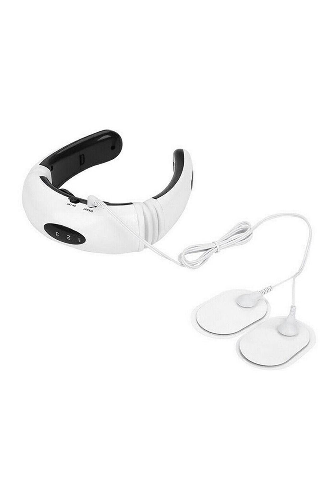 Electro Estimulador Masajeador Cuello Cervical 2 Electrodos-0