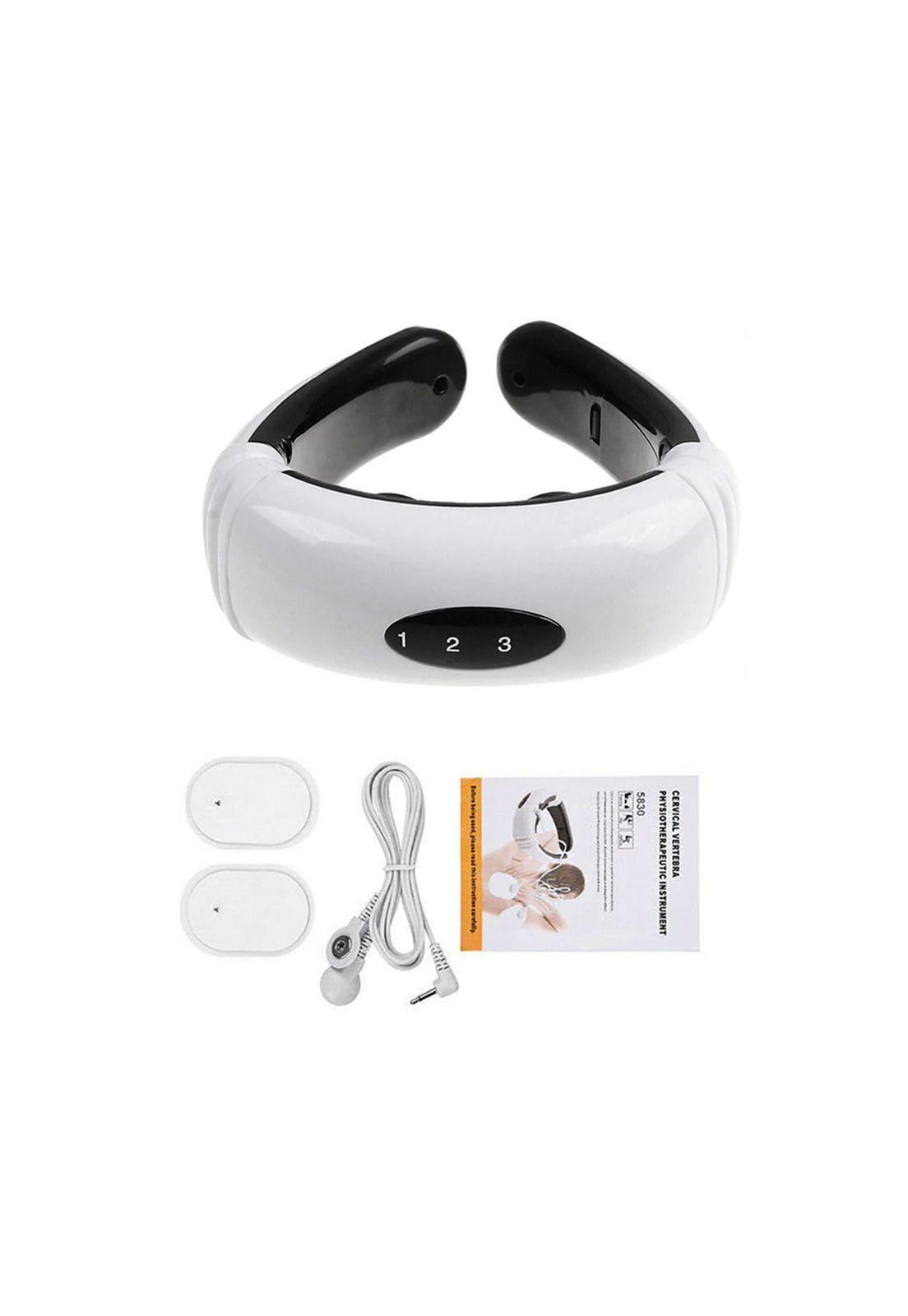 Electro Estimulador Masajeador Cuello Cervical 2 Electrodos-2