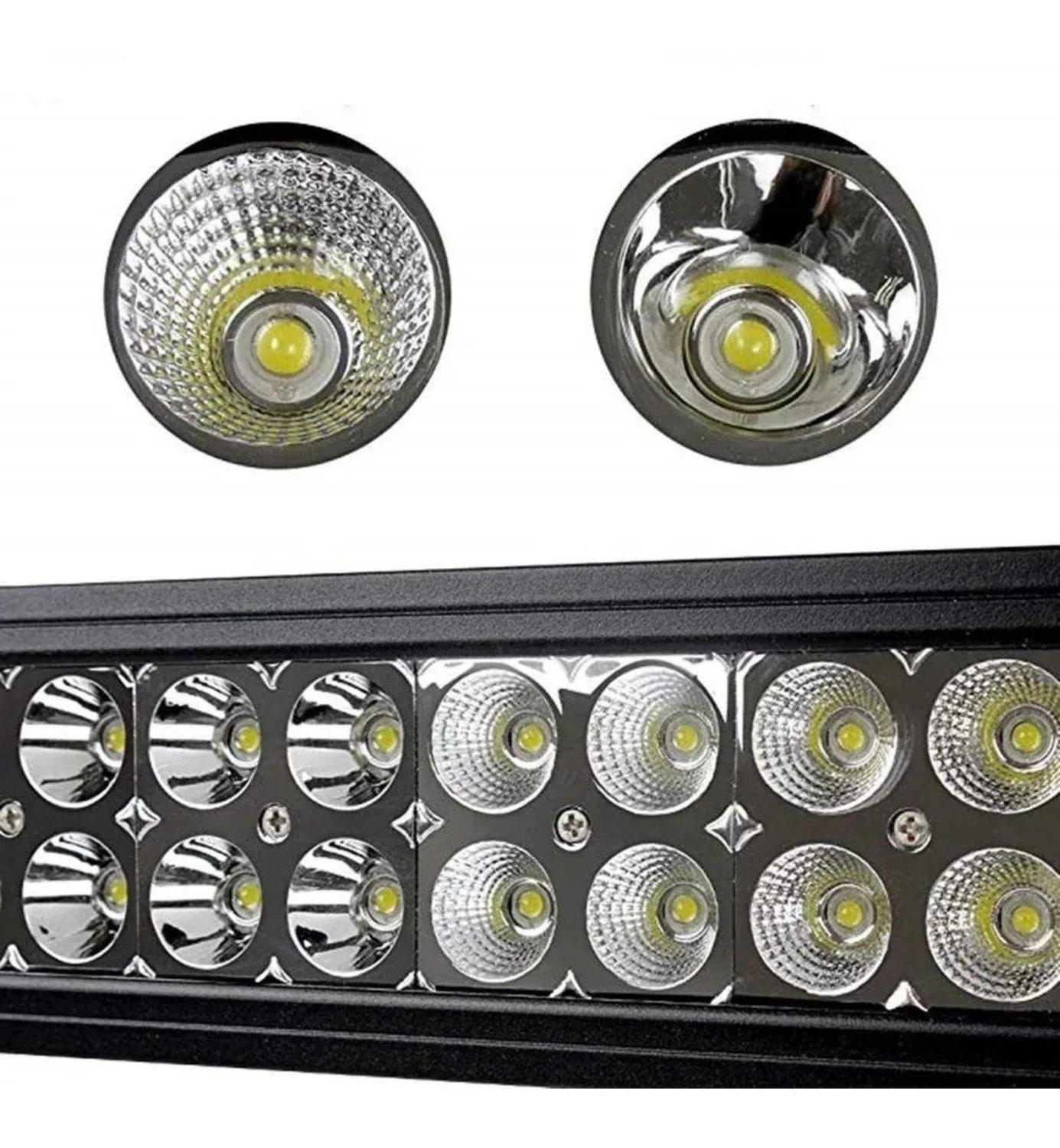Luz Barra LED 120 Watt Neblinero 4x4 Auto Spot+flood-2