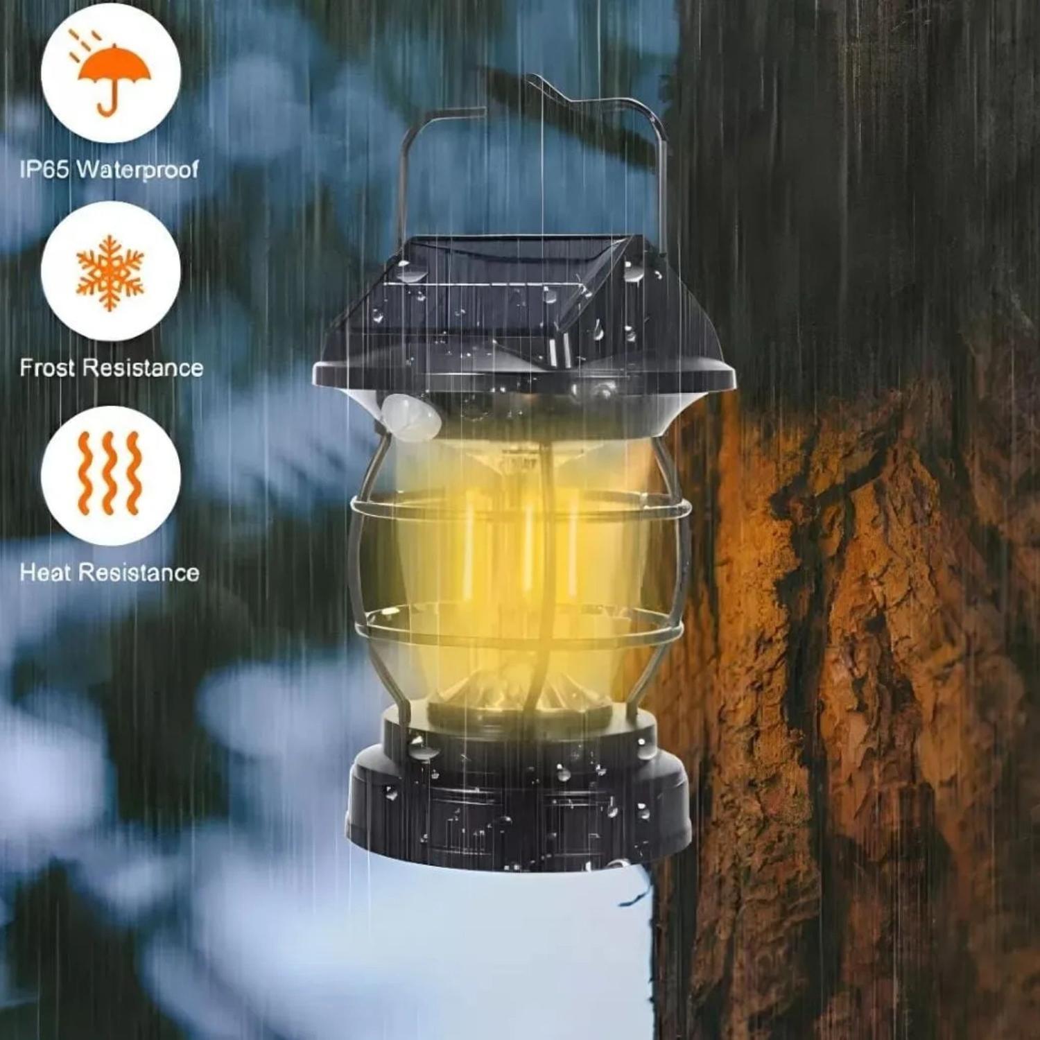 Farol Solar LED Sensor Movimiento Terraza Jardín-2