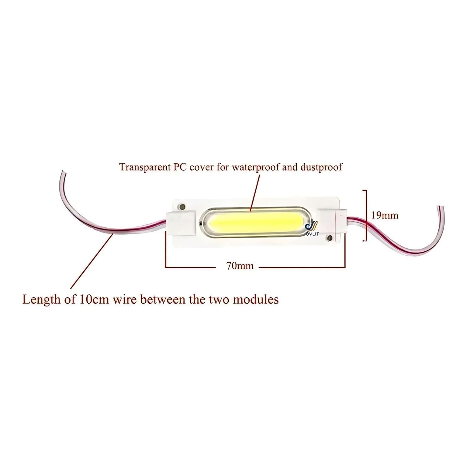 Tira Placa Luz Azul LED Adhesiva 3 MTS 1,5 Watt-2