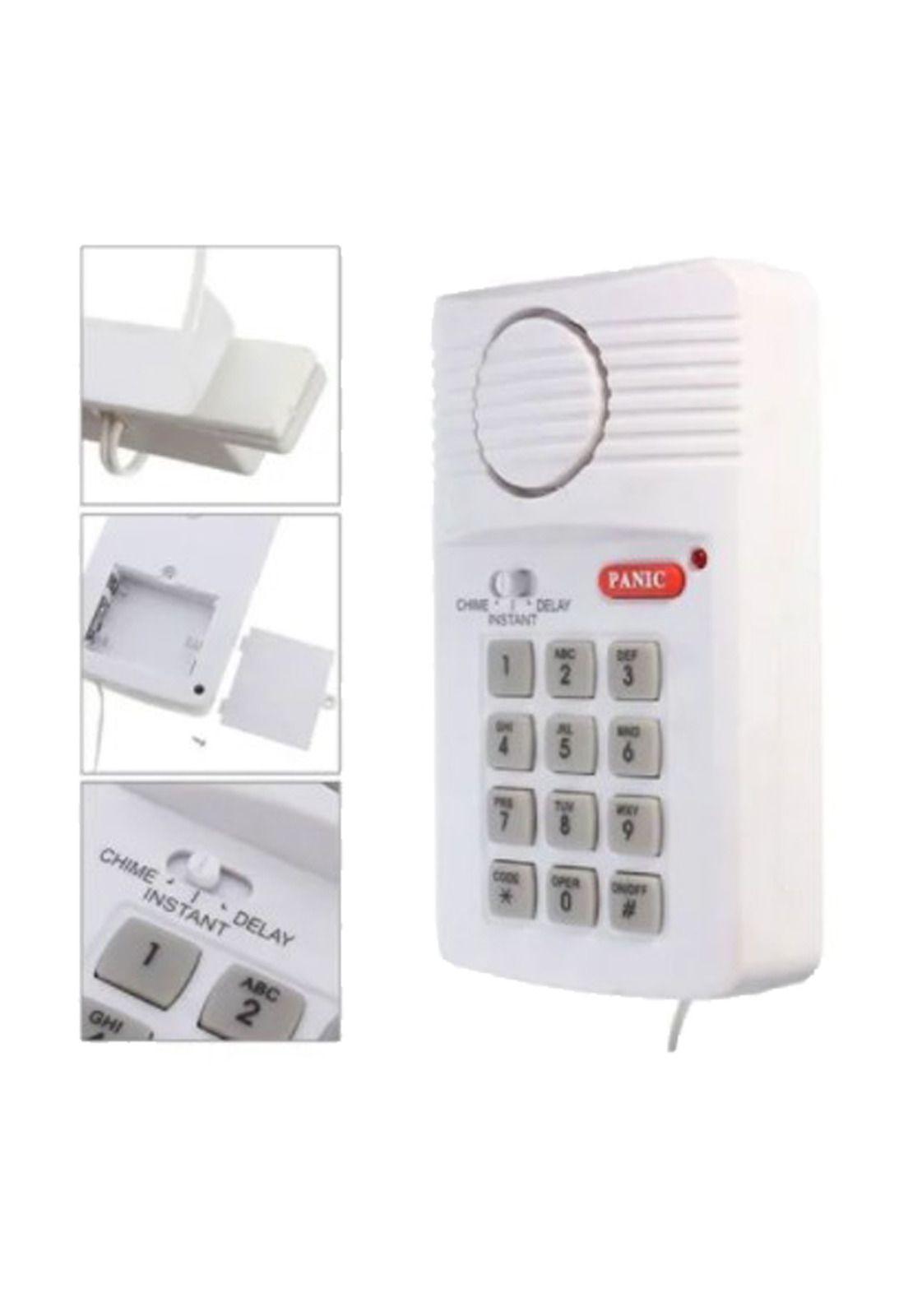 Alarma Hogar Sensor Magnético Blanca-2