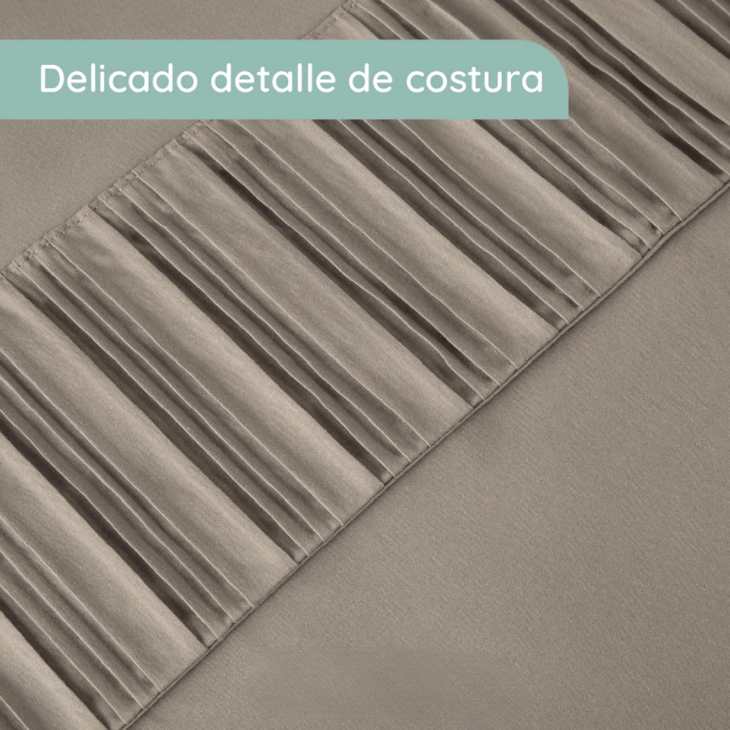 Sabanas Colchón King Microfibra 300 Hilos Beige-2