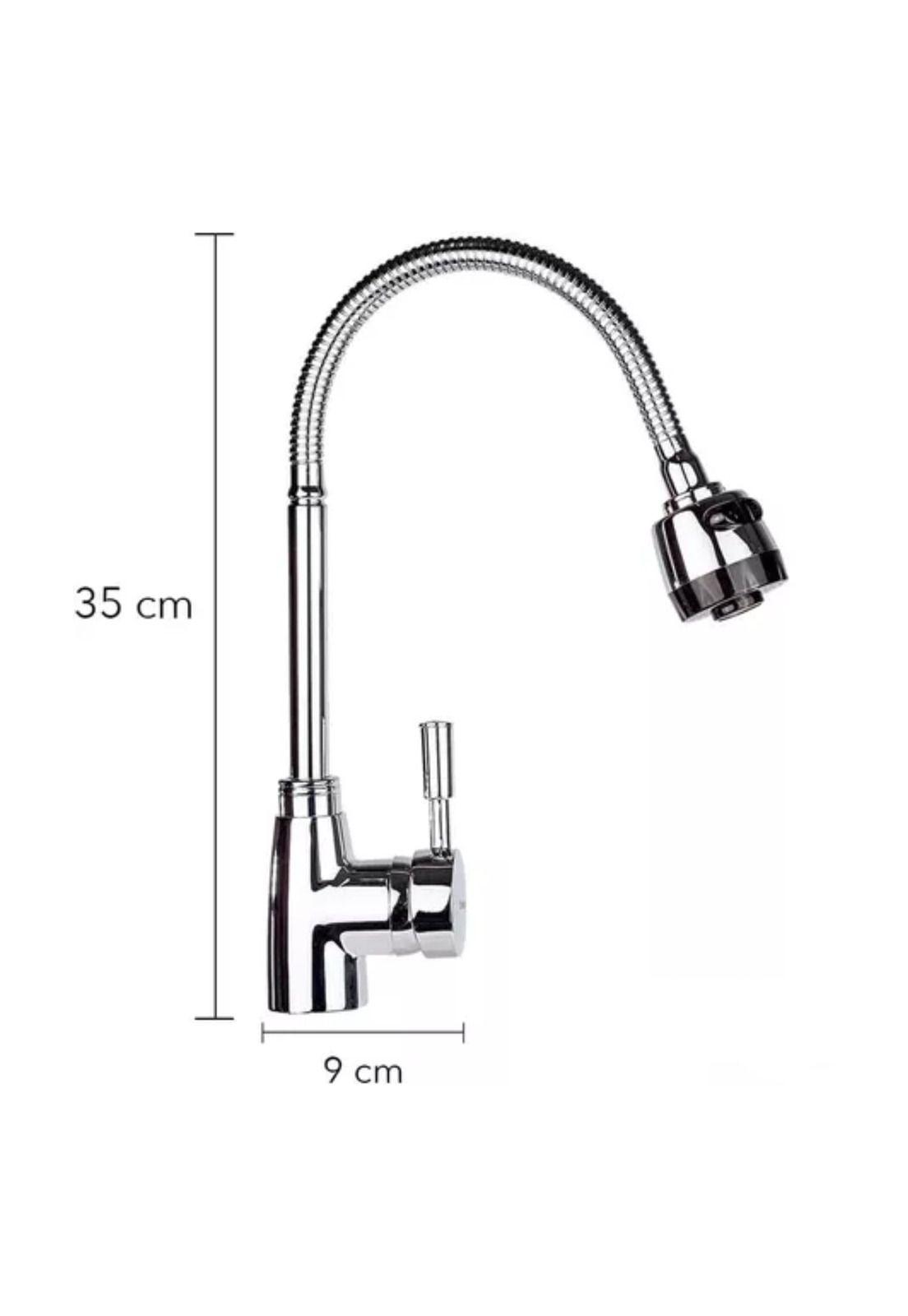 Llave Grifo Monomando Lavaplatos Extensible Profesional-3