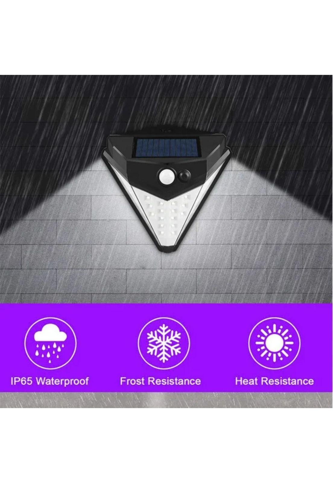 Foco Solar 39 LED Mini Aplique Pared Sensor-4