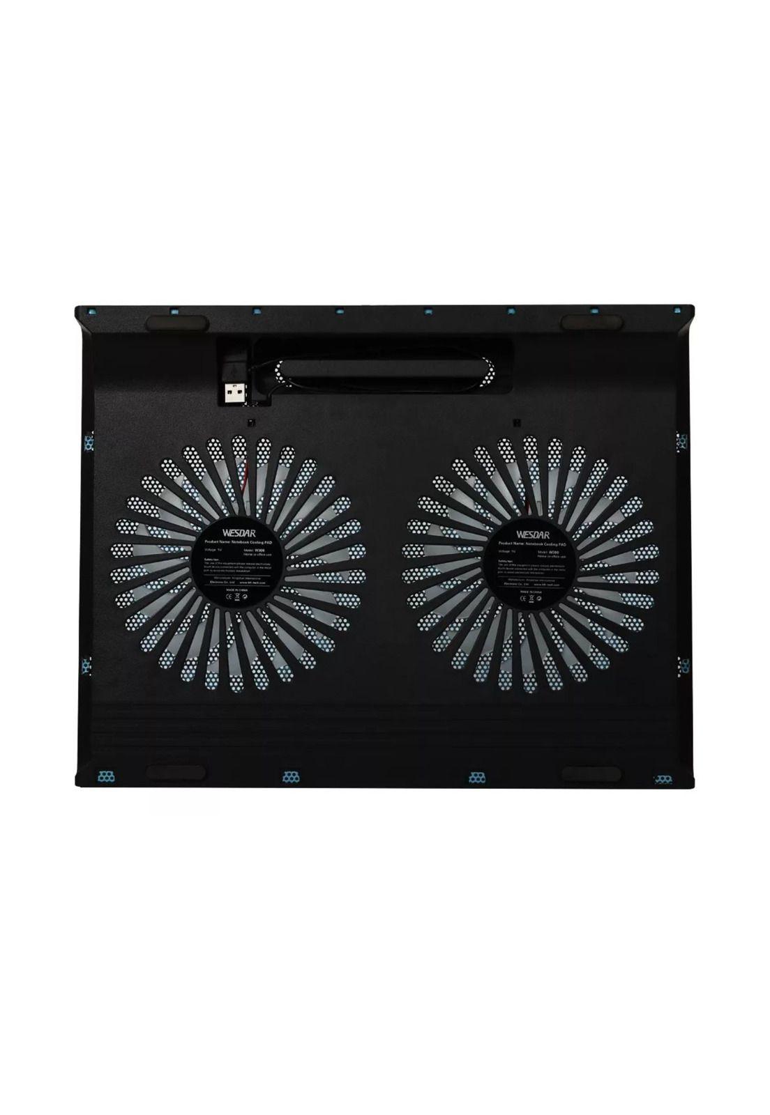 Ventilador Base Enfriamiento Notebook PC 2 USB-2