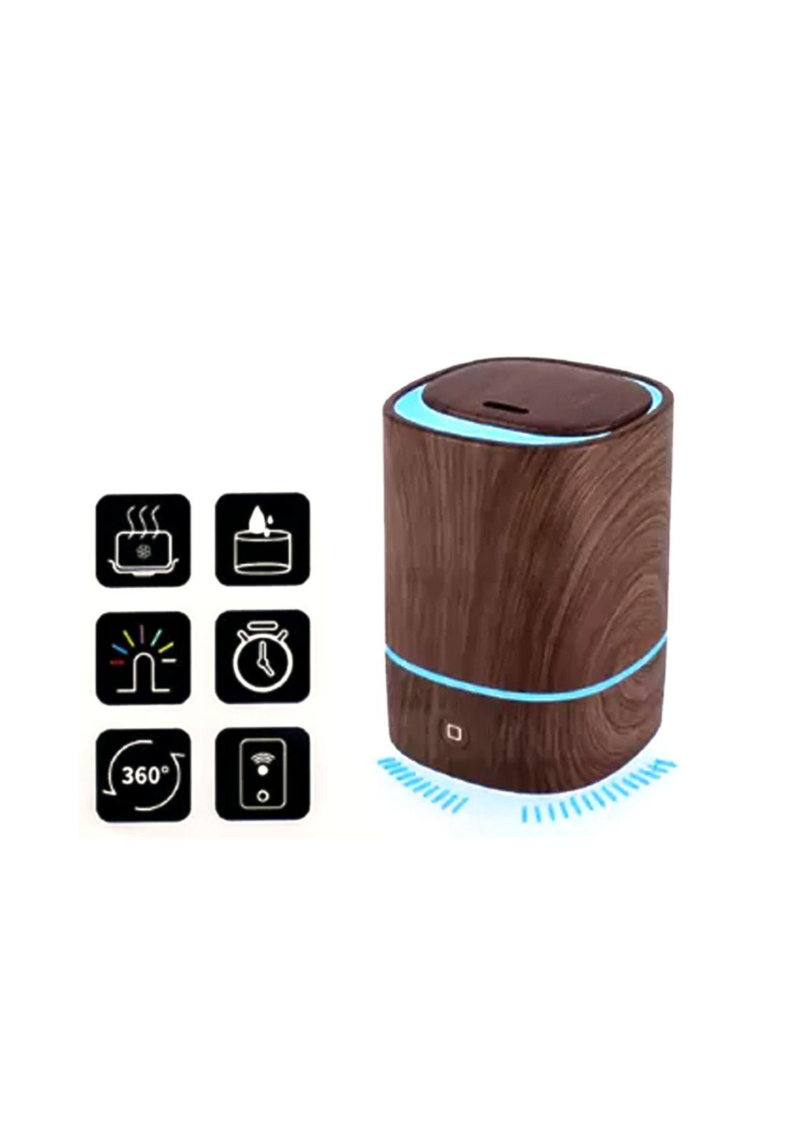 Difusor Humidificador Aromas USB 150 ML Café Oscuro-3