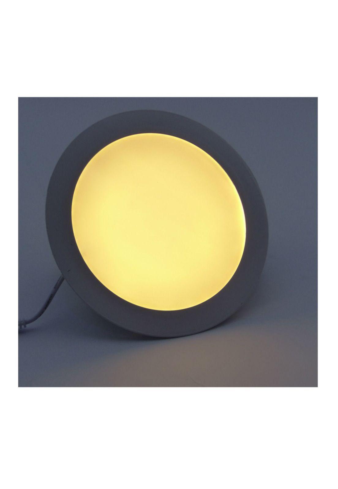 Foco LED Panel 12 Watt Luz Cálida 220 V-4