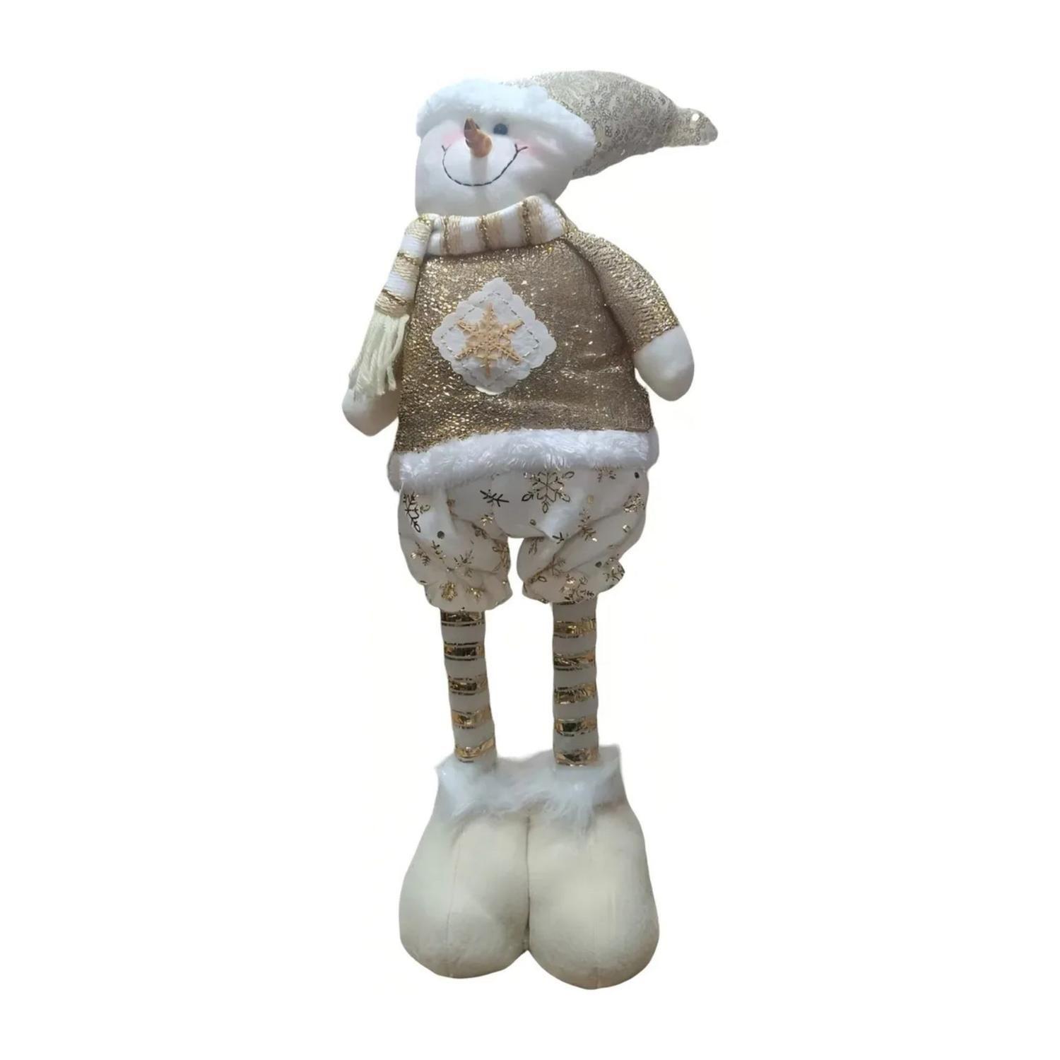 3 Muñecos Nieve Renos Adornos Navideños Papá Noel-3