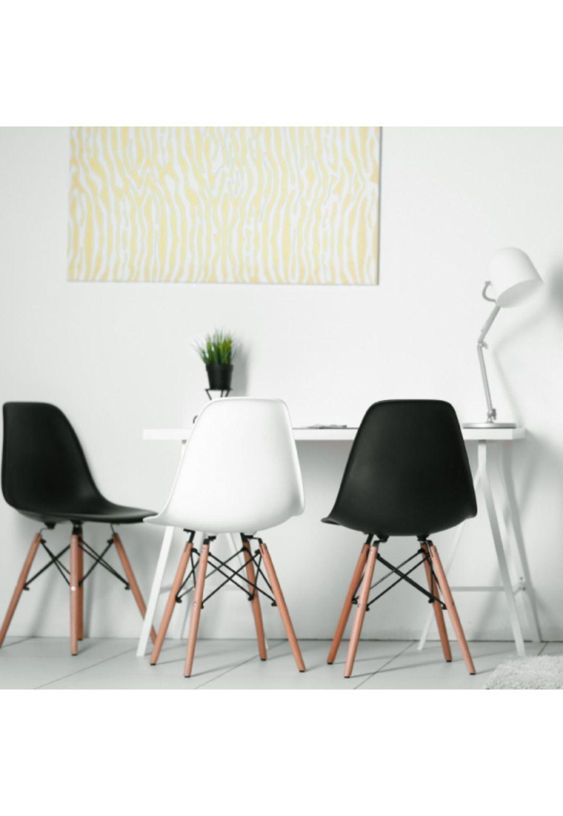 Silla Eames Hogar Comedor Negro-3