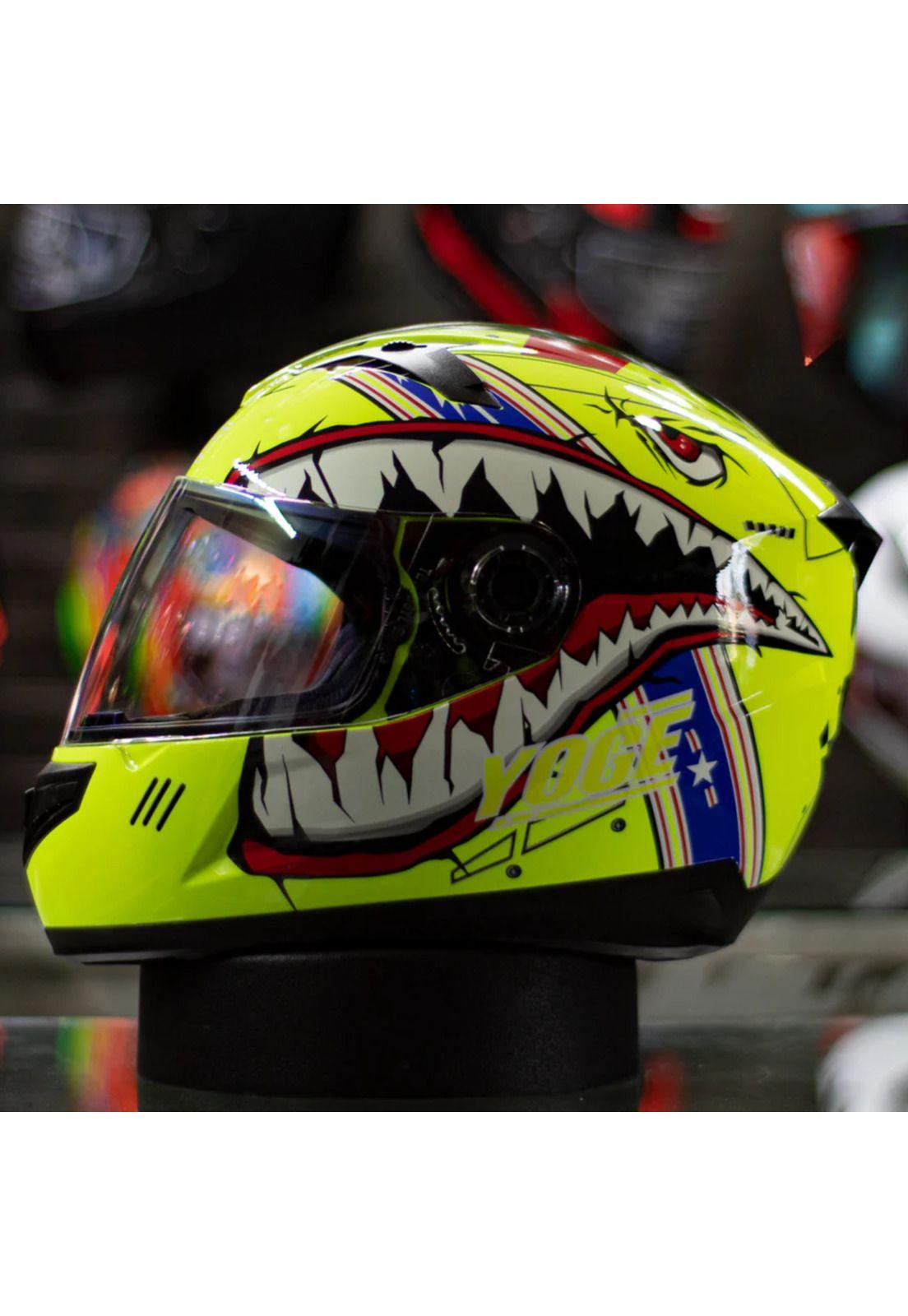 Casco Motocross Bicicleta Snake Pro-Biker Certificado-5