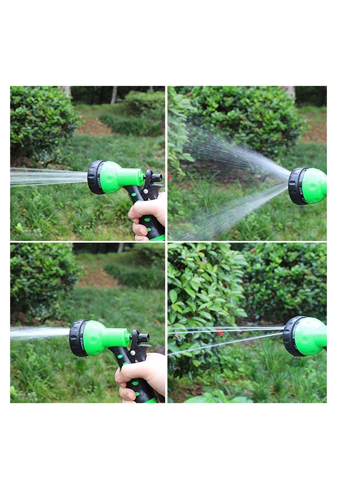Manguera Reforzada Retráctil 30MTS Jardín Verde-5