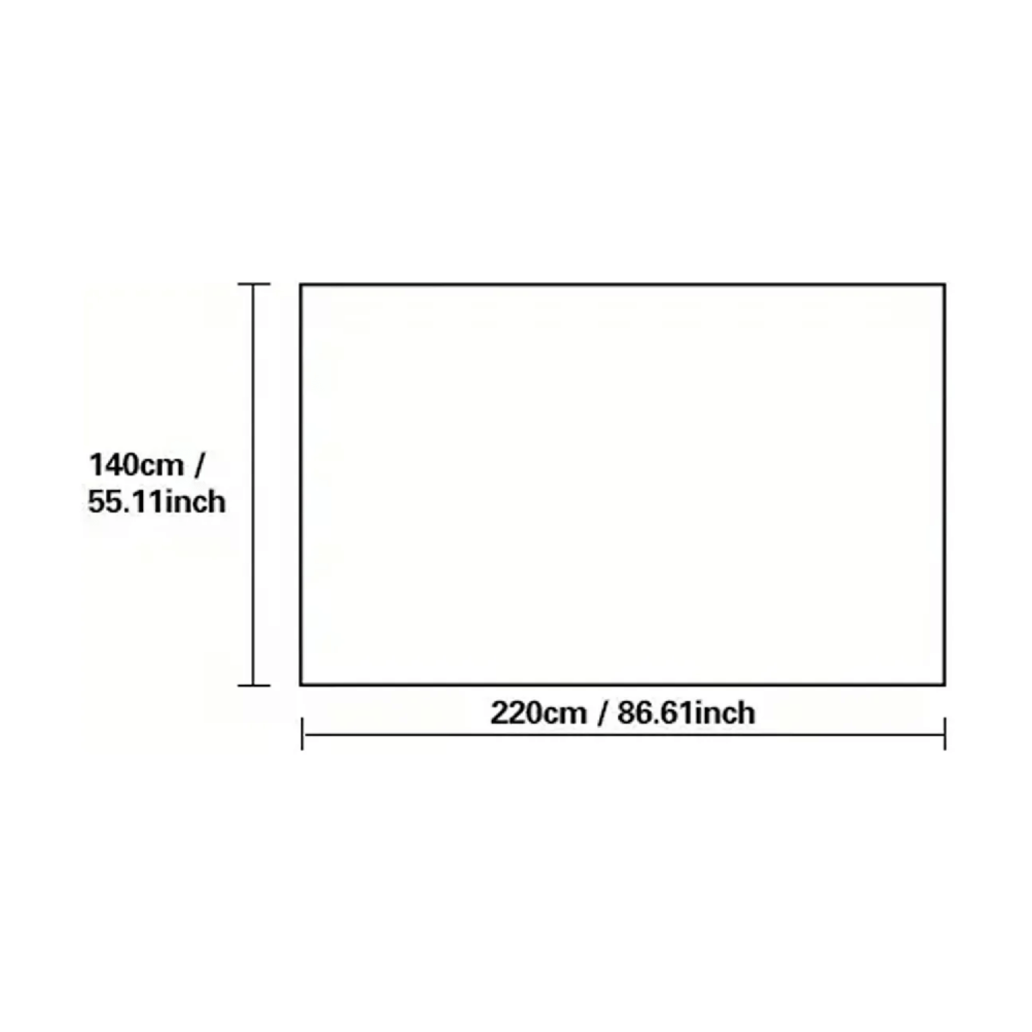 Mantel Impermeable Diseño Rectangular 140x220 CM Beige-4