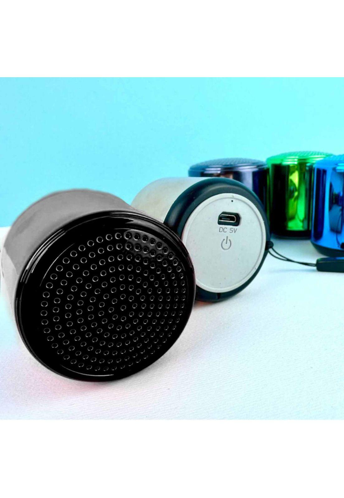 Parlante Inalámbrico Bluetooth Portátil Deluxe Negro-3