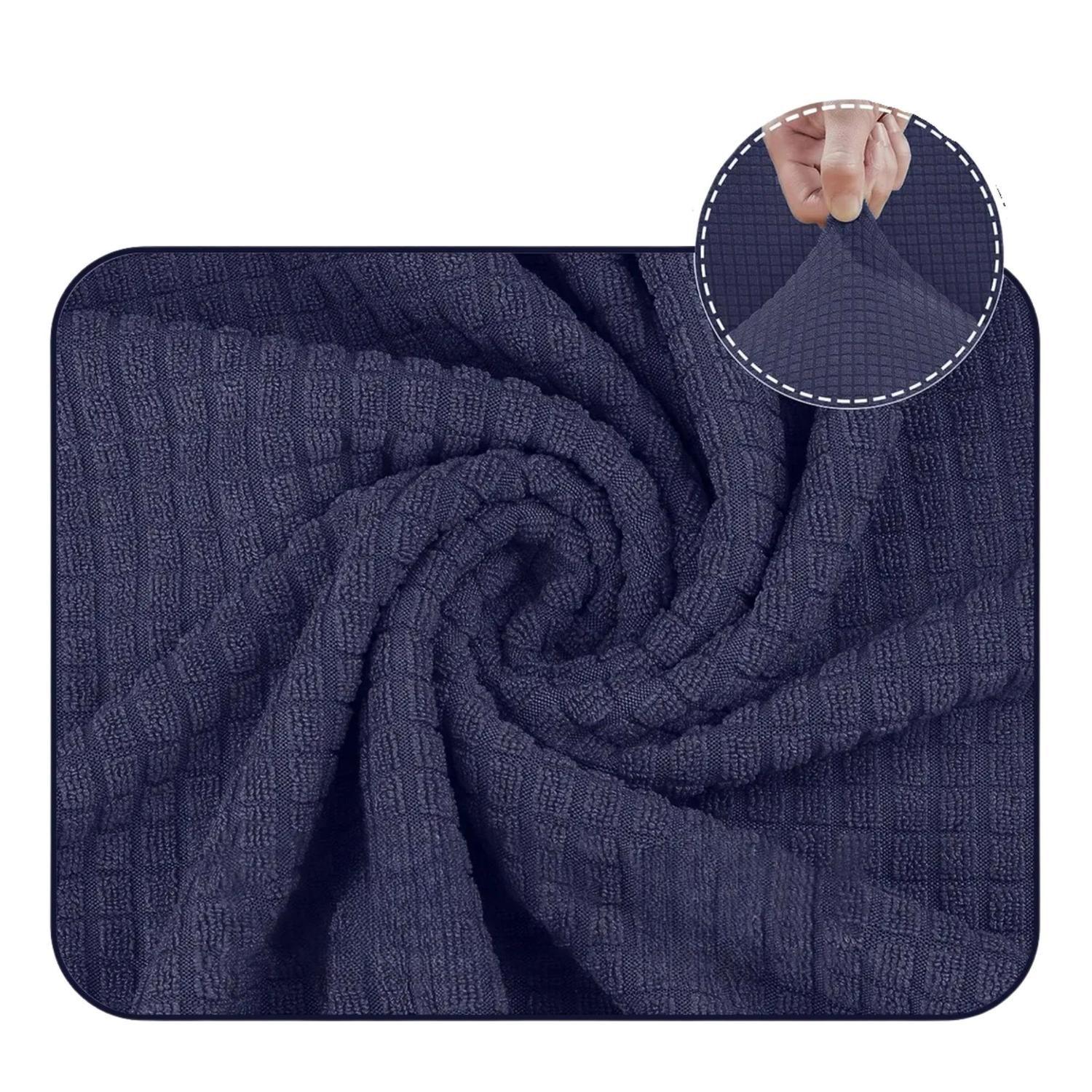 Funda Sofá Cubre Sillón Protectora Elastizada 230 CM Azul-3