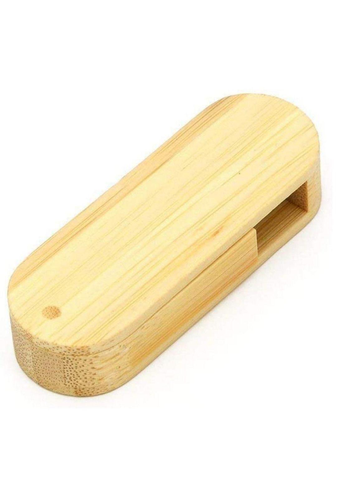 Pendrive Plegable Madera Llavero 16 GB-2