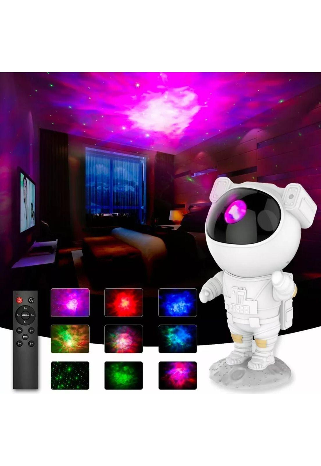 Lámpara Proyector Astronauta Galaxia Luz LED /RGB-2