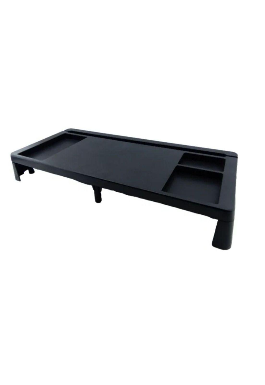 Mesa Organizador Escritorio Base Monitor Negro-2